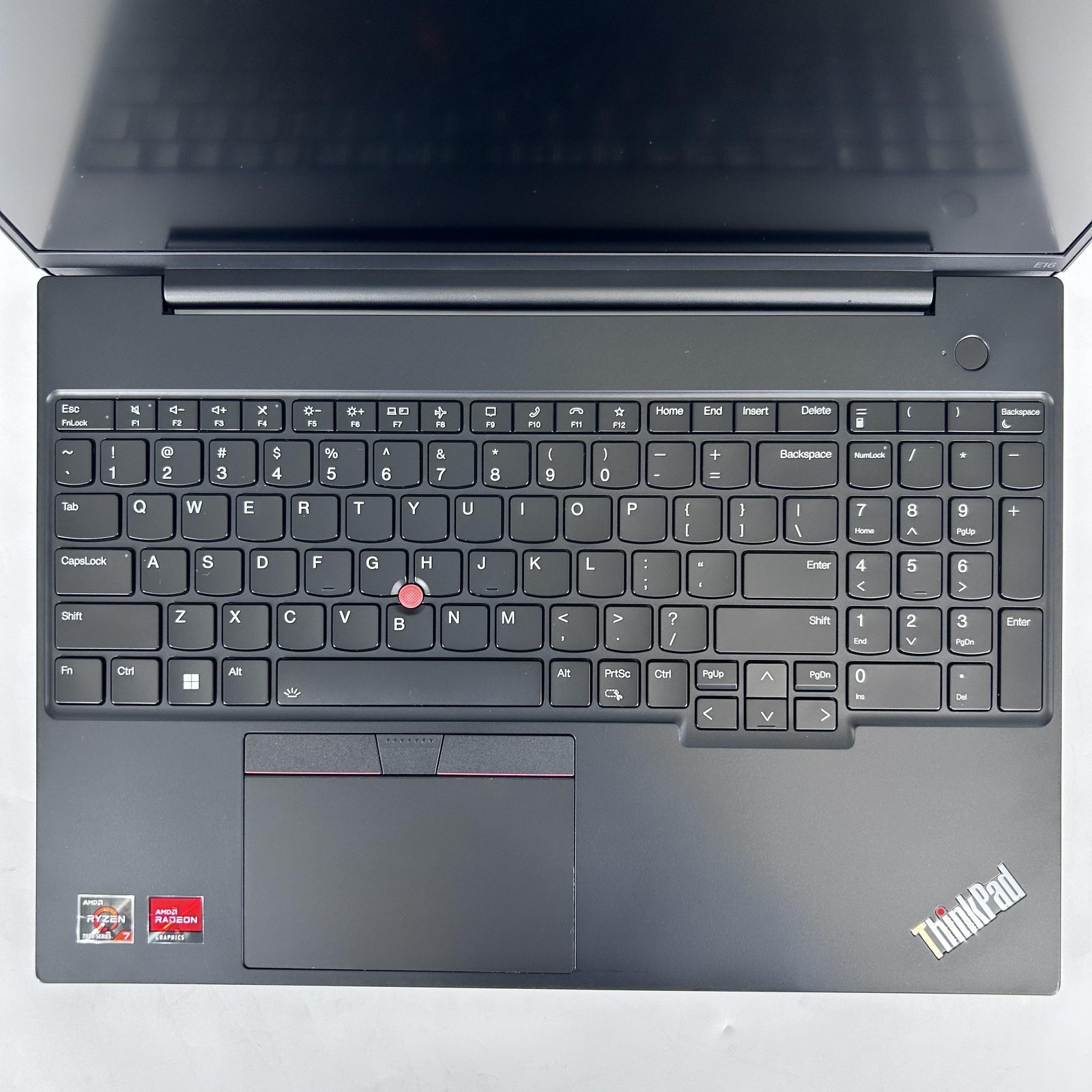Lenovo ThinkPad E16 Gen 1 Black FHD+ 2.0 GHz Ryzen 7 7730U 24GB 1TB/512GB Good