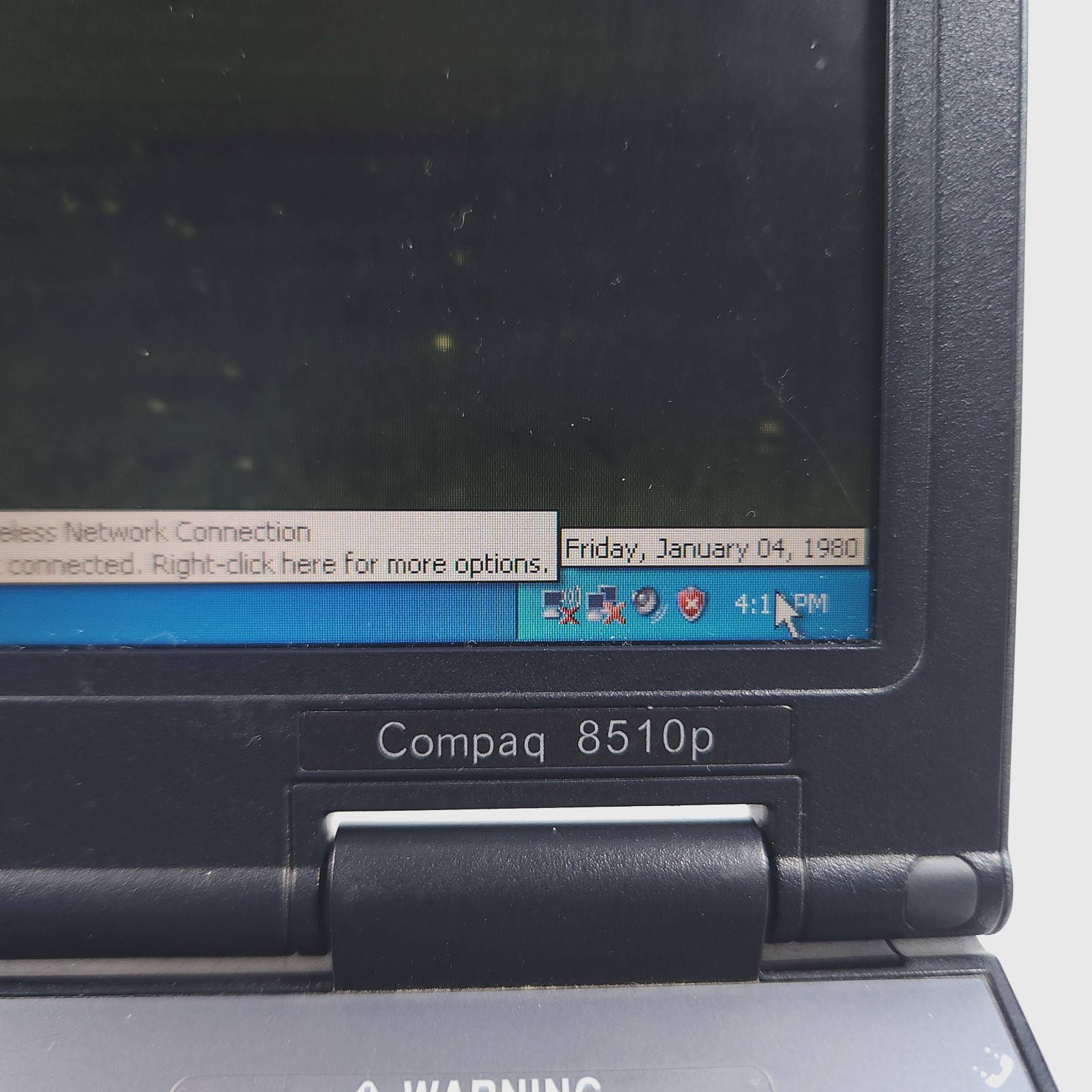 Retro Gaming Laptop HP Compaq 8510P Intel 2.4GHz 4gb RAM 150gb HD Windows XP Pro