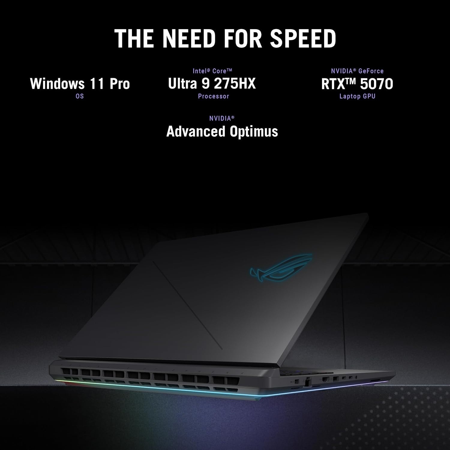 ASUS ROG Strix G18 (2025) Gaming Laptop 18″ 2.5K Ultra 9 275HX RTX 5070 64GB 4TB