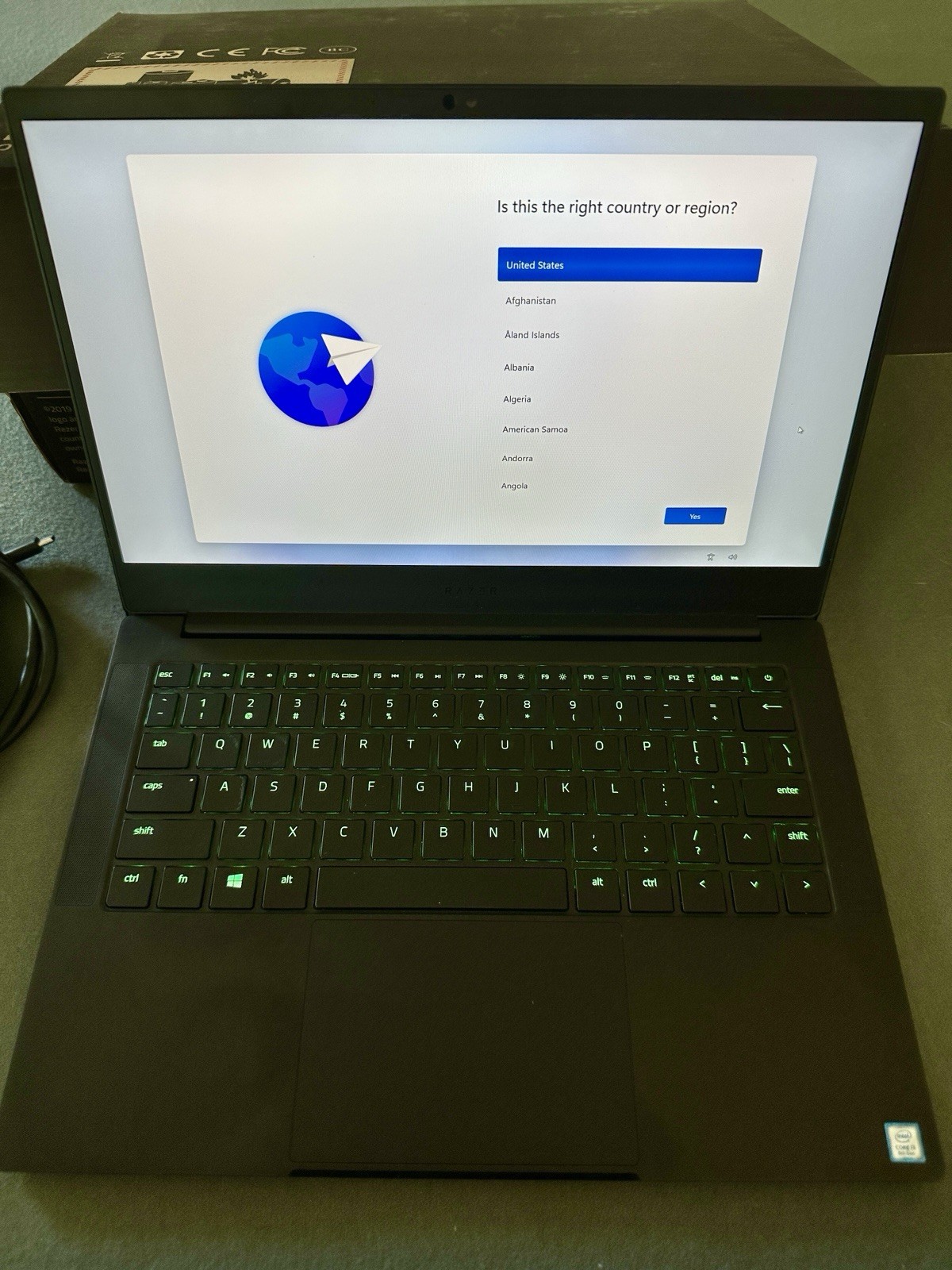 Razer Blade Stealth 13, Model RZ09‑028 (i7‑8565U, FHD, 256 GB SSD
