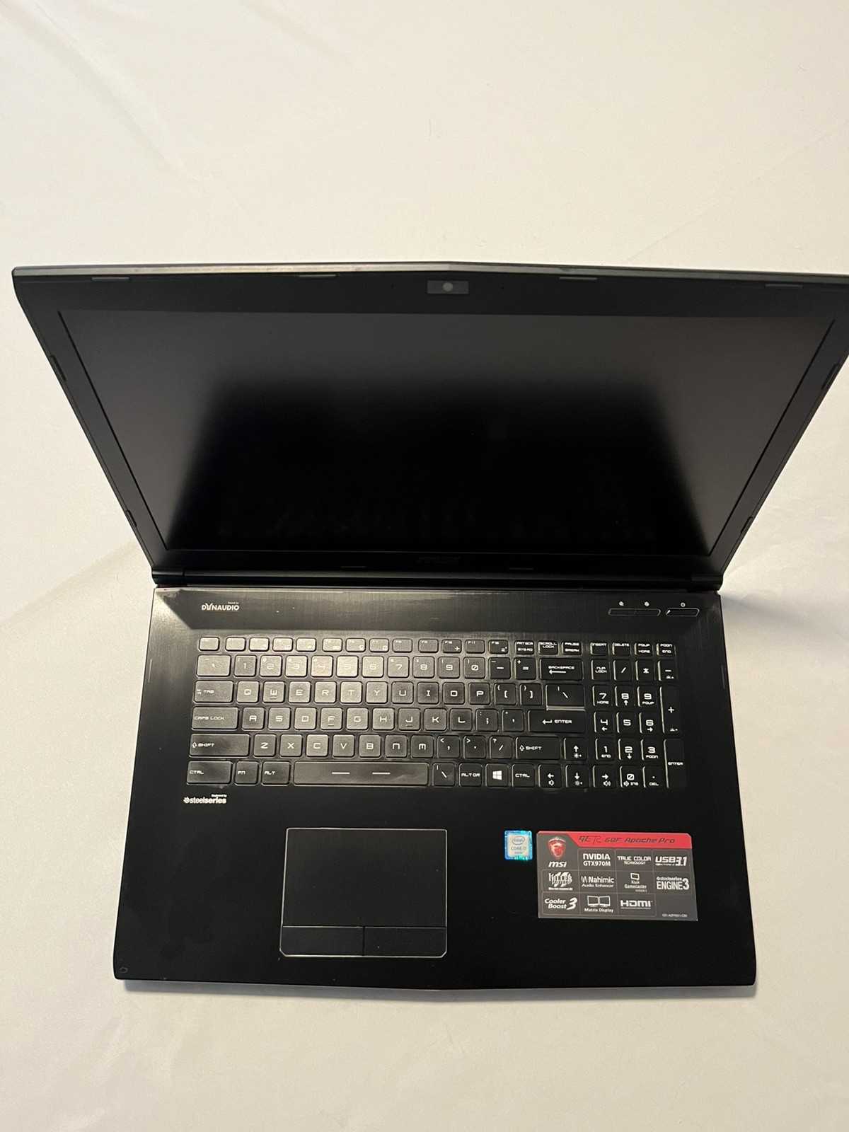 MSI GE72 6QF Apache Pro 17.3” Gaming Laptop | i7 | GTX 970M | 16GB RAM | SSD + H