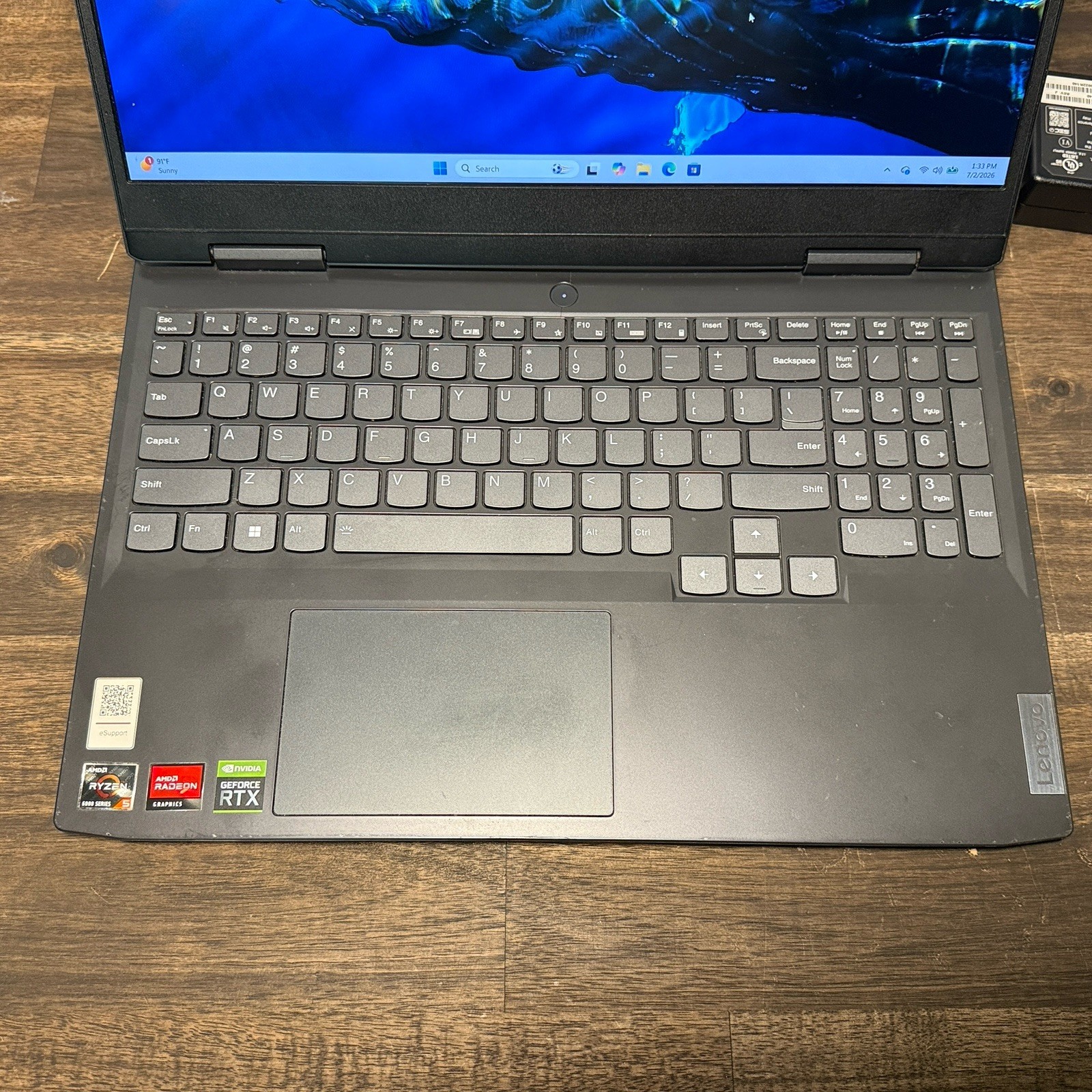 Lenovo IdeaPad Gaming 3 15.6″ Laptop (Ryzen 5 6600H/16GB/RTX 3050/512GB/120Hz)