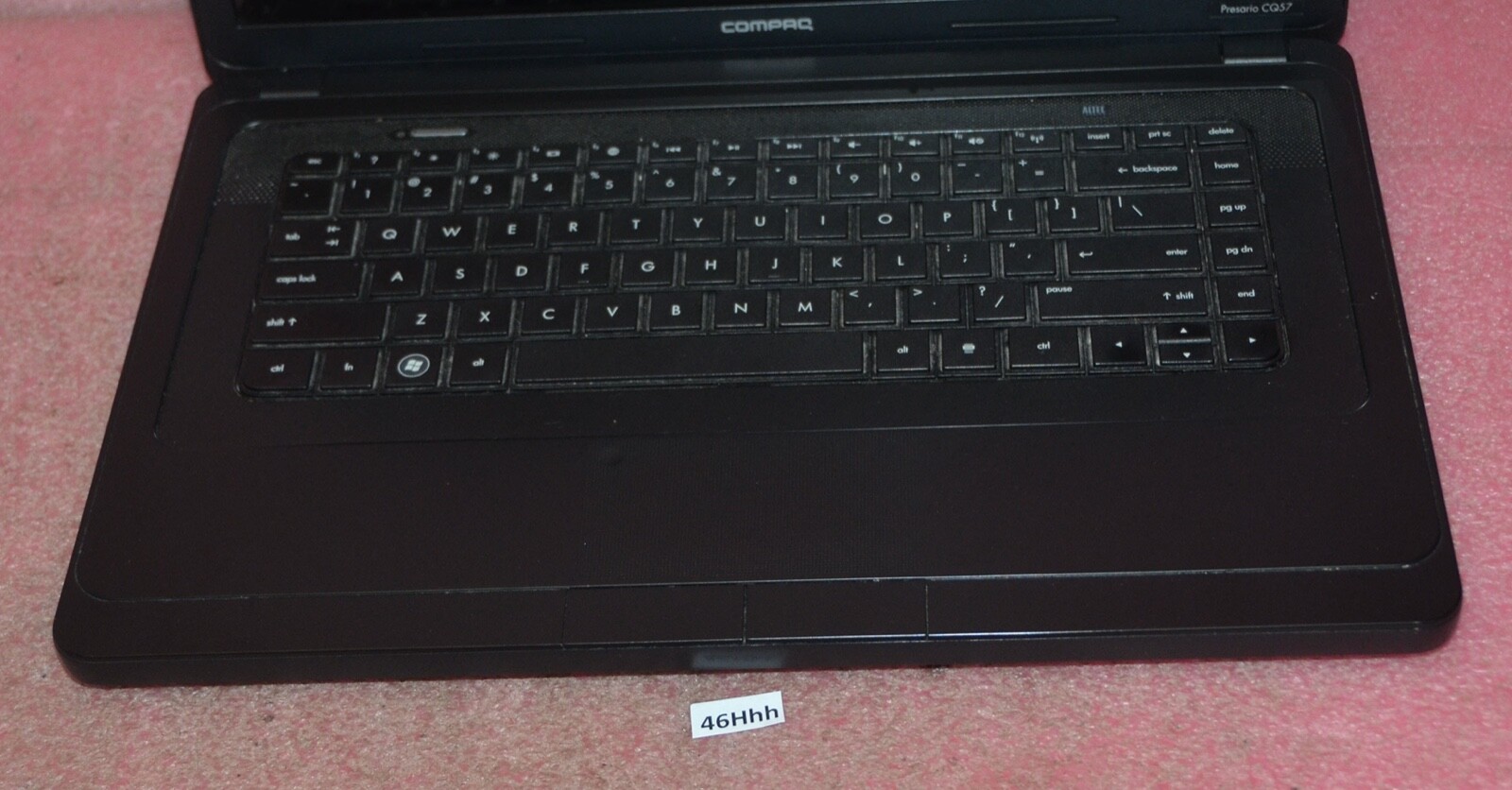 HP Compaq Presario CQ57 Notebook PC_AMD C-50 Processor @ 1.00 GHz_2GB_250GB HDD.