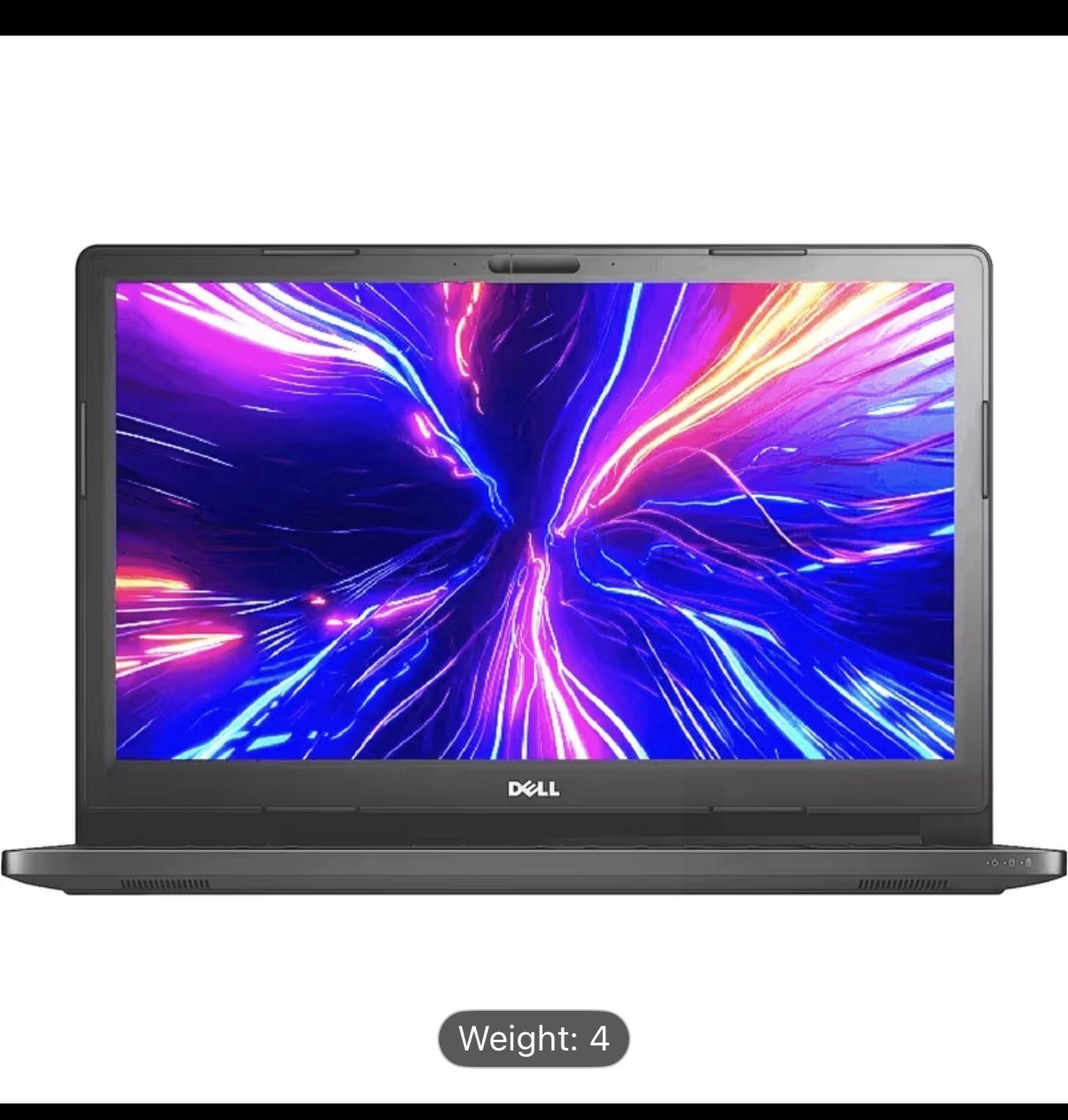 Dell Notebook Laptop Black Weight 4 HDMI USB Ethernet Webcam Wi-Fi