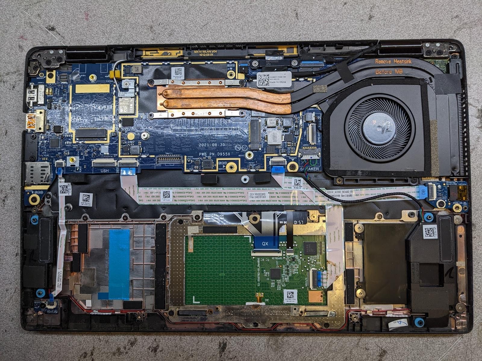 DELL LATITUDE 7420 i5-1145G7 @ 2.6GHz, 16GB RAM, NO HDD/OS – (FOR PARTS)
