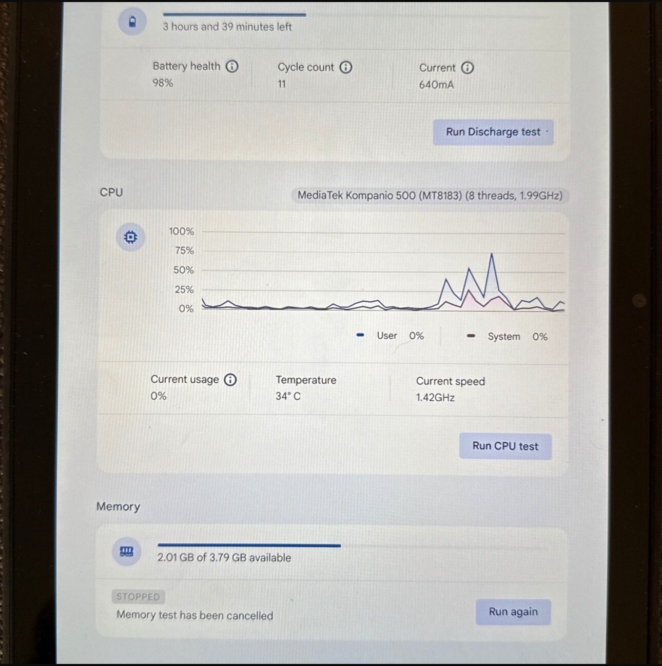 Lenovo 10e 10″ 32GB Chromebook Tablet – Iron Grey