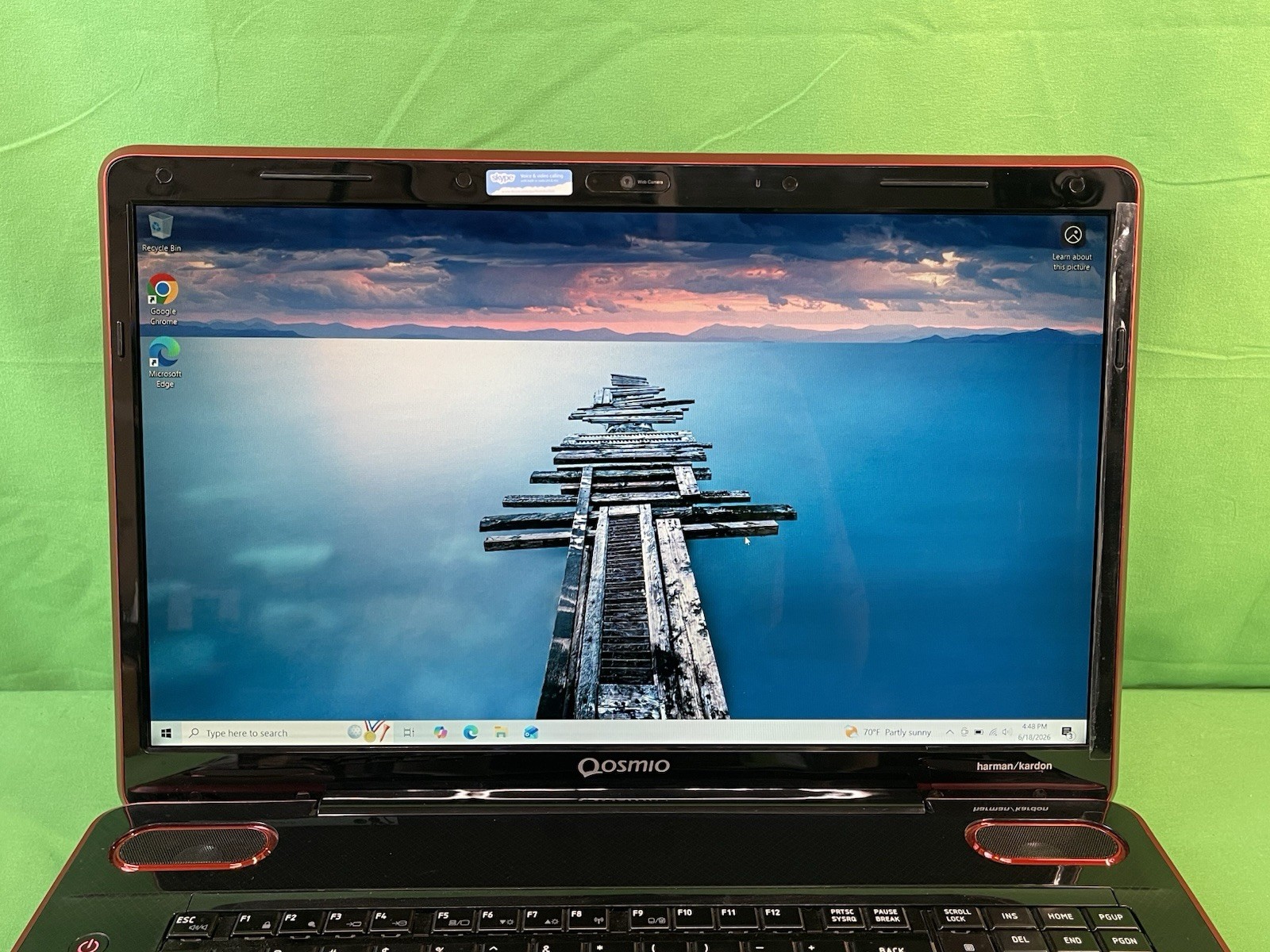 Toshiba Qosmio X505-Q896 Gaming | i7-740QM | 4GB DDR3 | 500GB HDD | Win 10