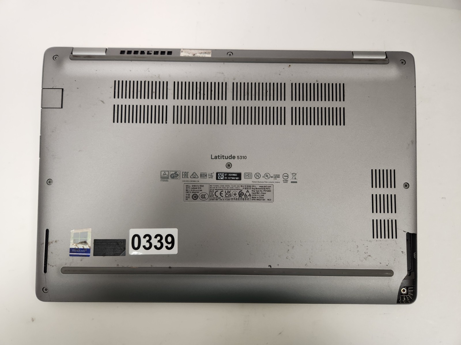 Dell Latitude 5310 Core i5-10310U, 8GB RAM, 128GB NVME Win11 PRO *READ #0339