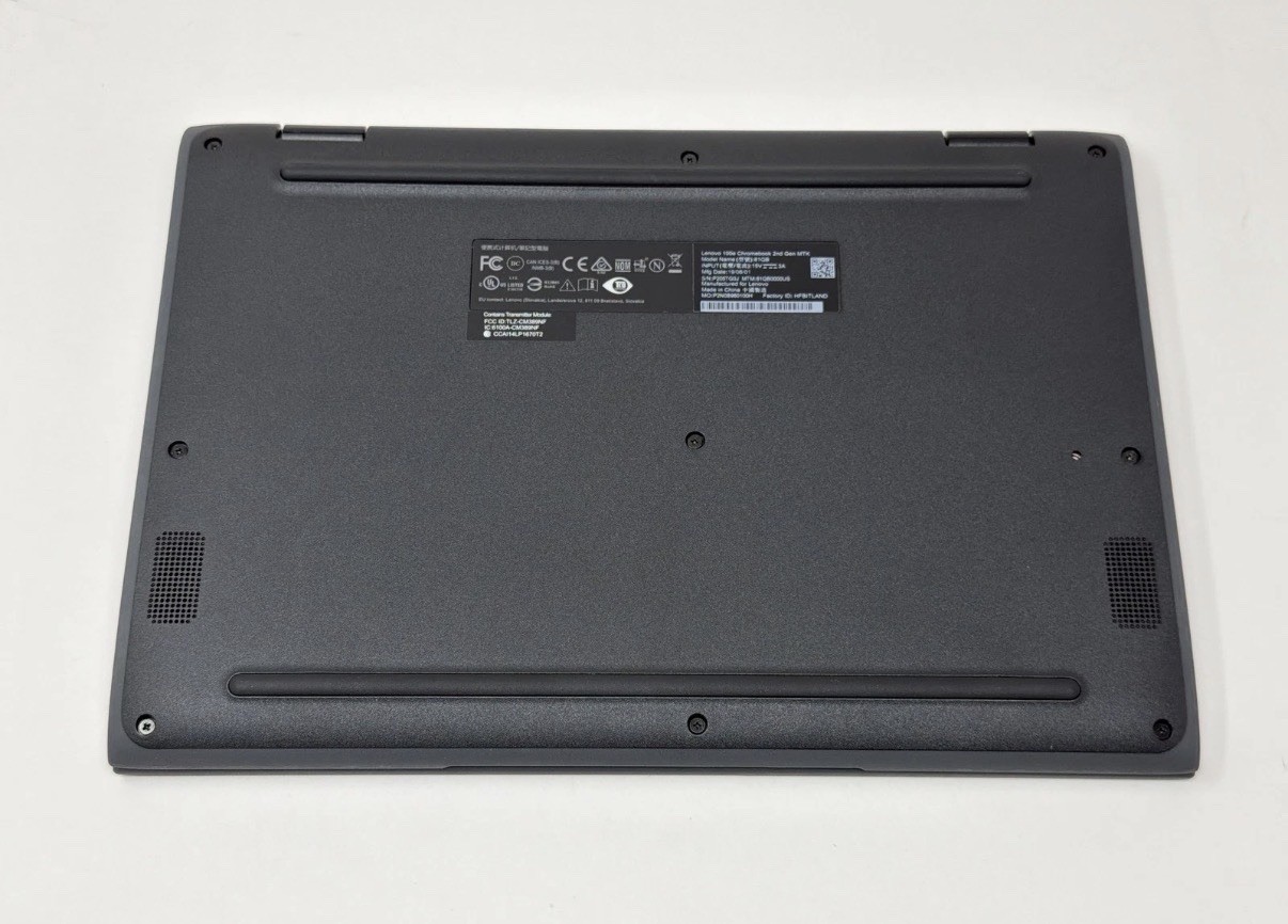 Lenovo 100e Chromebook 2nd Gen MTK MediaTek 2.1GHz 32GB eMMC 4GB 11.6in