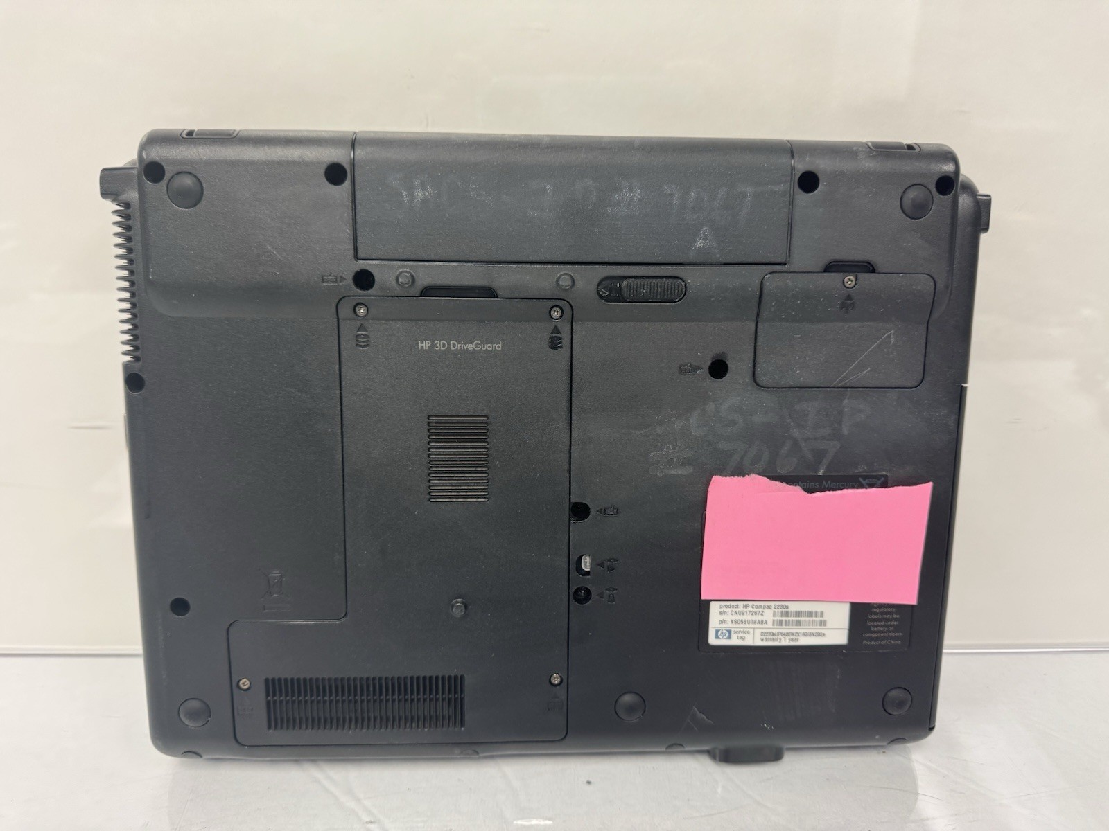 HP ELITEBOOK 2230s INTEL CORE DUO P8400 2.26GHz 2GB Ram 160GB HDD
