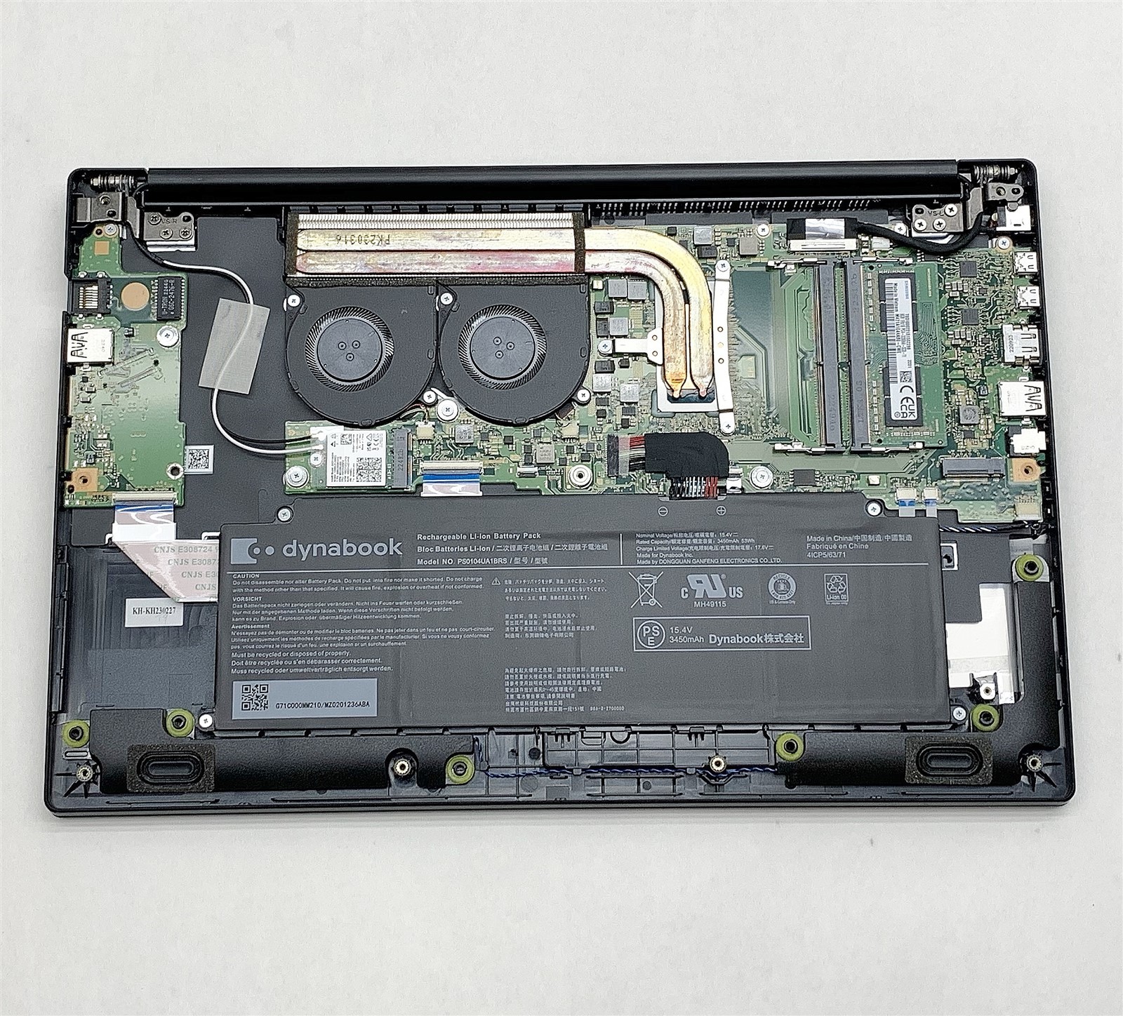 DynaBook Tecra A50-K Laptop Intel Core i7 1260p 2.10GHZ 15.6″ 8GB NO HDD Parts