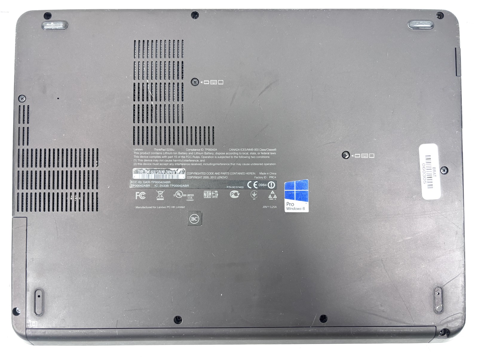 Lenovo ThinkPad Twist S230u – 12.5″ HD Touch, 1.8GHz i5, 4GB RAM, 24GB SSD