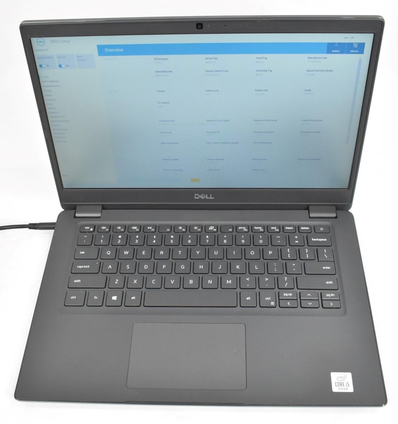 Dell Latitude 3410 Laptop i5-10210U 1.6GHz 16GB 256GB SSD No OS 14″ *See Detail*