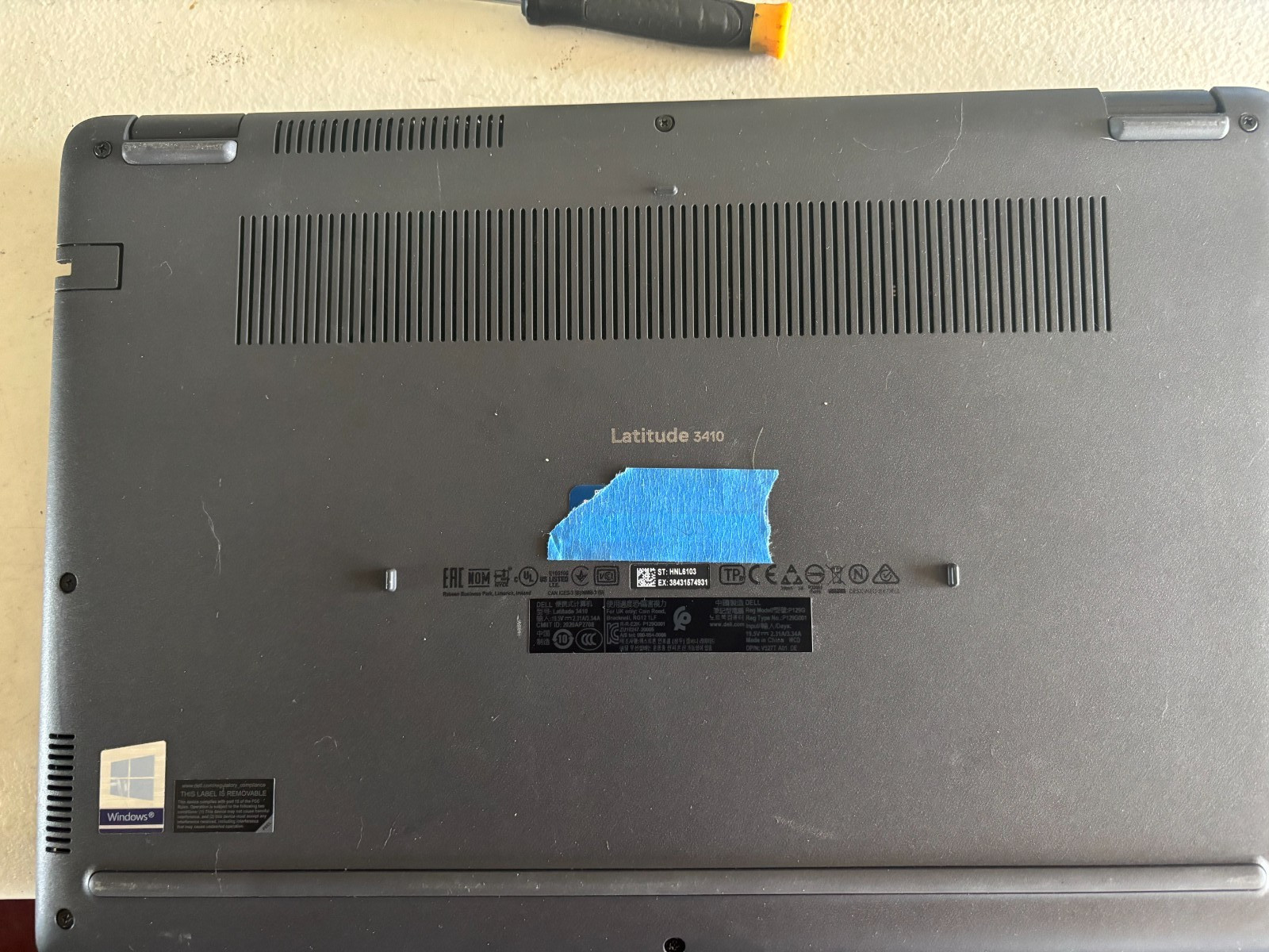 Dell Latitude 3410, Intel i5-10210U @1.60Ghz, 8GB RAM, 256GB SSD, W11Pro TOUCH