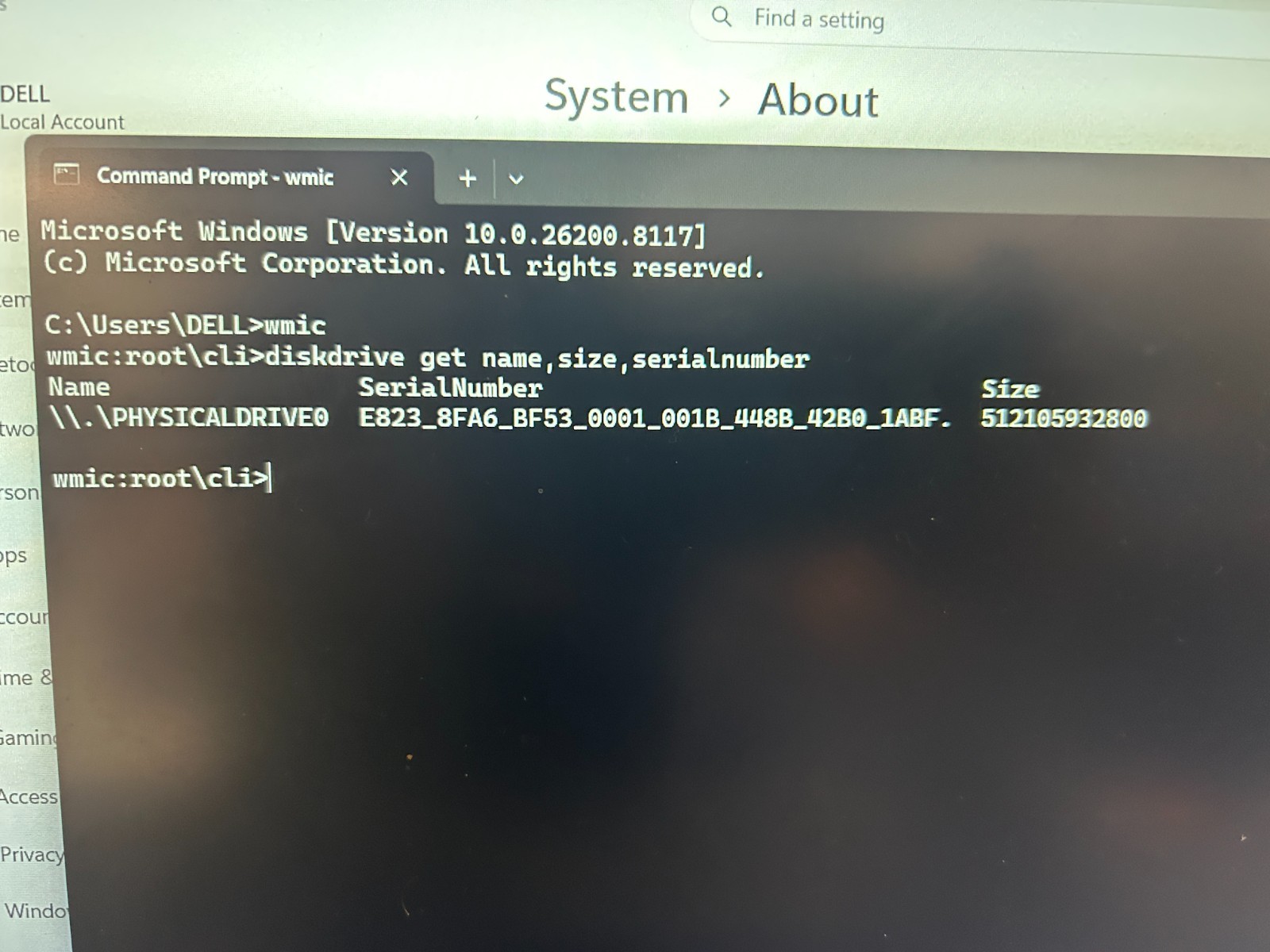 DELL 15 DC15255 G8MK9, AMD Ryzen 7 7730U, 16 GB RAM, 512 GB NVMe SSD