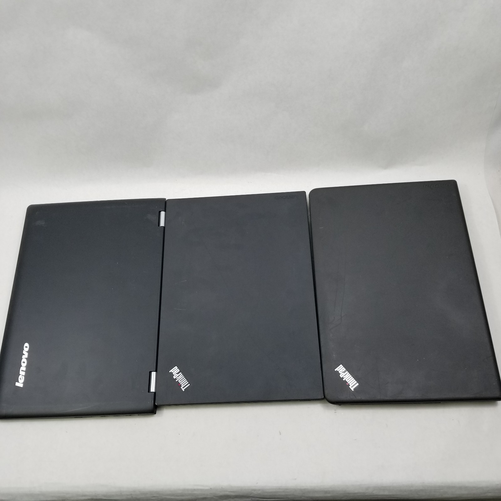 Lot of 6 Lenovo ThinkPad IdeaPad Laptops Mixed Model and Specs *See Description*