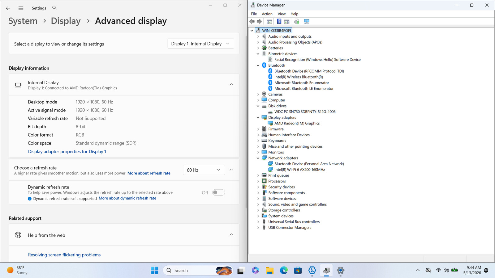 HP EliteBook 855 G7 15″ FHD Touch RYZEN 7 PRO 4750U 512GB SSD 16GB W11P IRCam