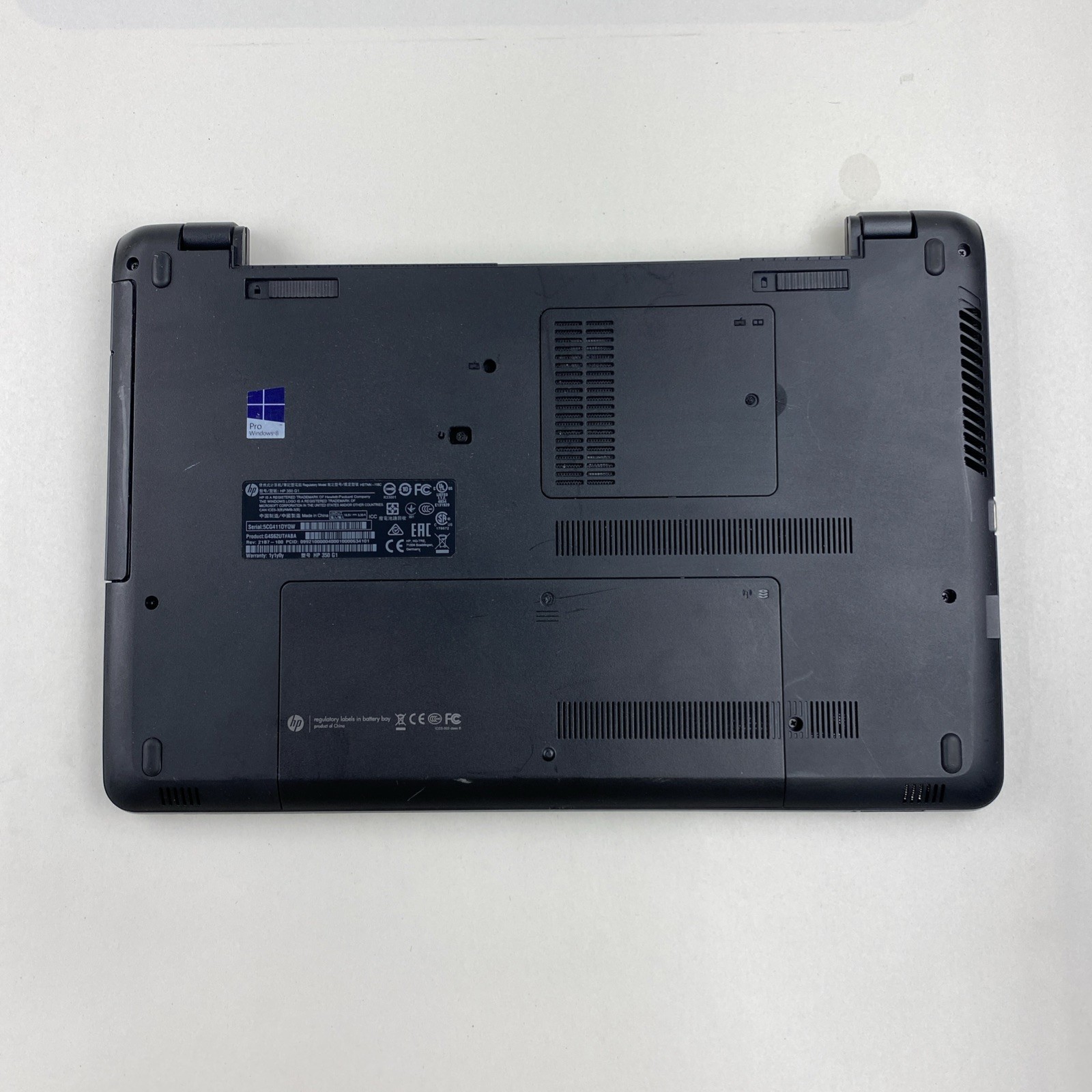 HP 350 G1 Intel Core i5-4200U 1.60GHz 4GB RAM 15.6″ No Battery No HDD No OS