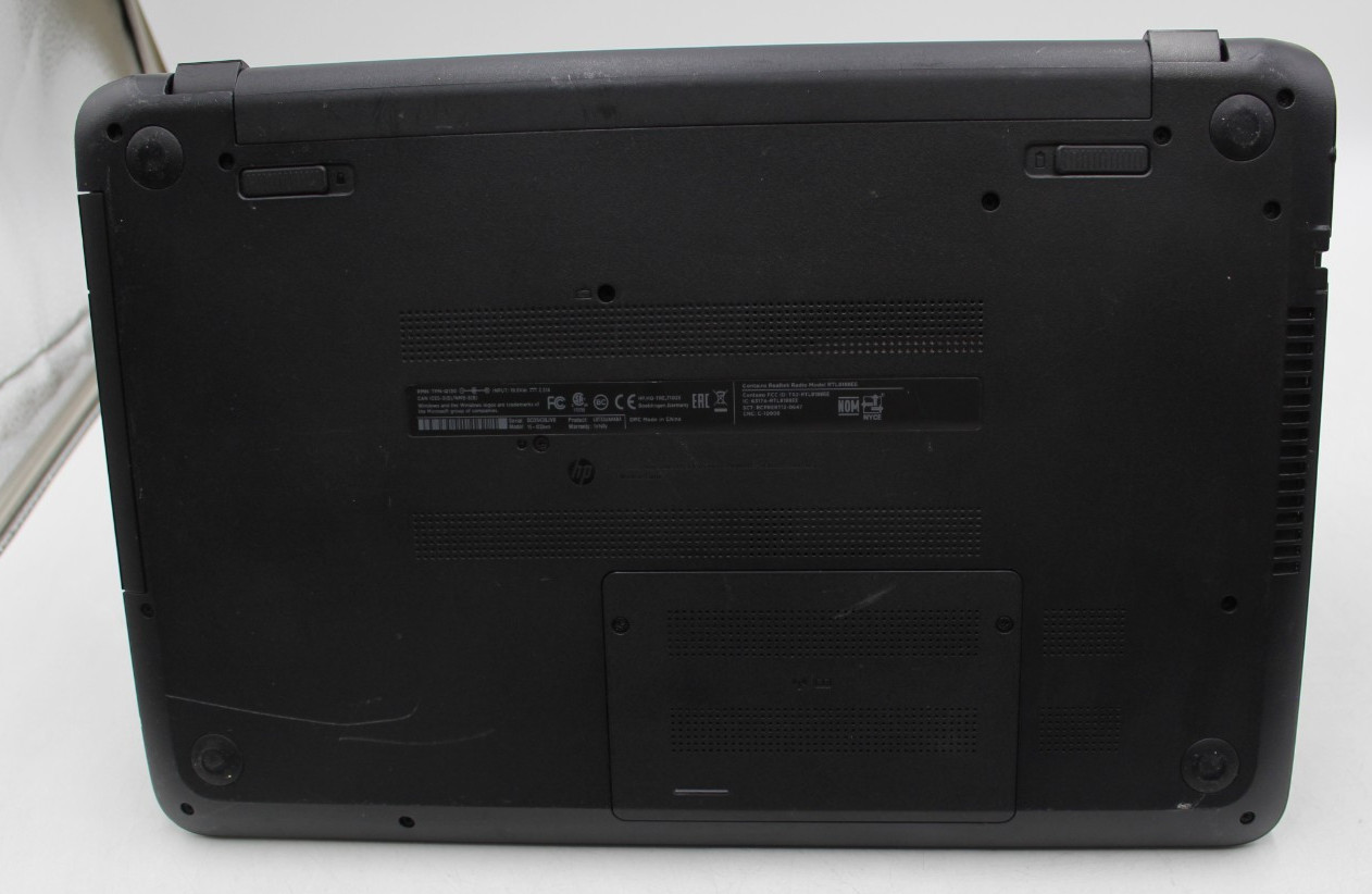 HP 15 15.6in 500 GB HD 4 GB RAM Celeron CPU N3050 30 day warranty No OS