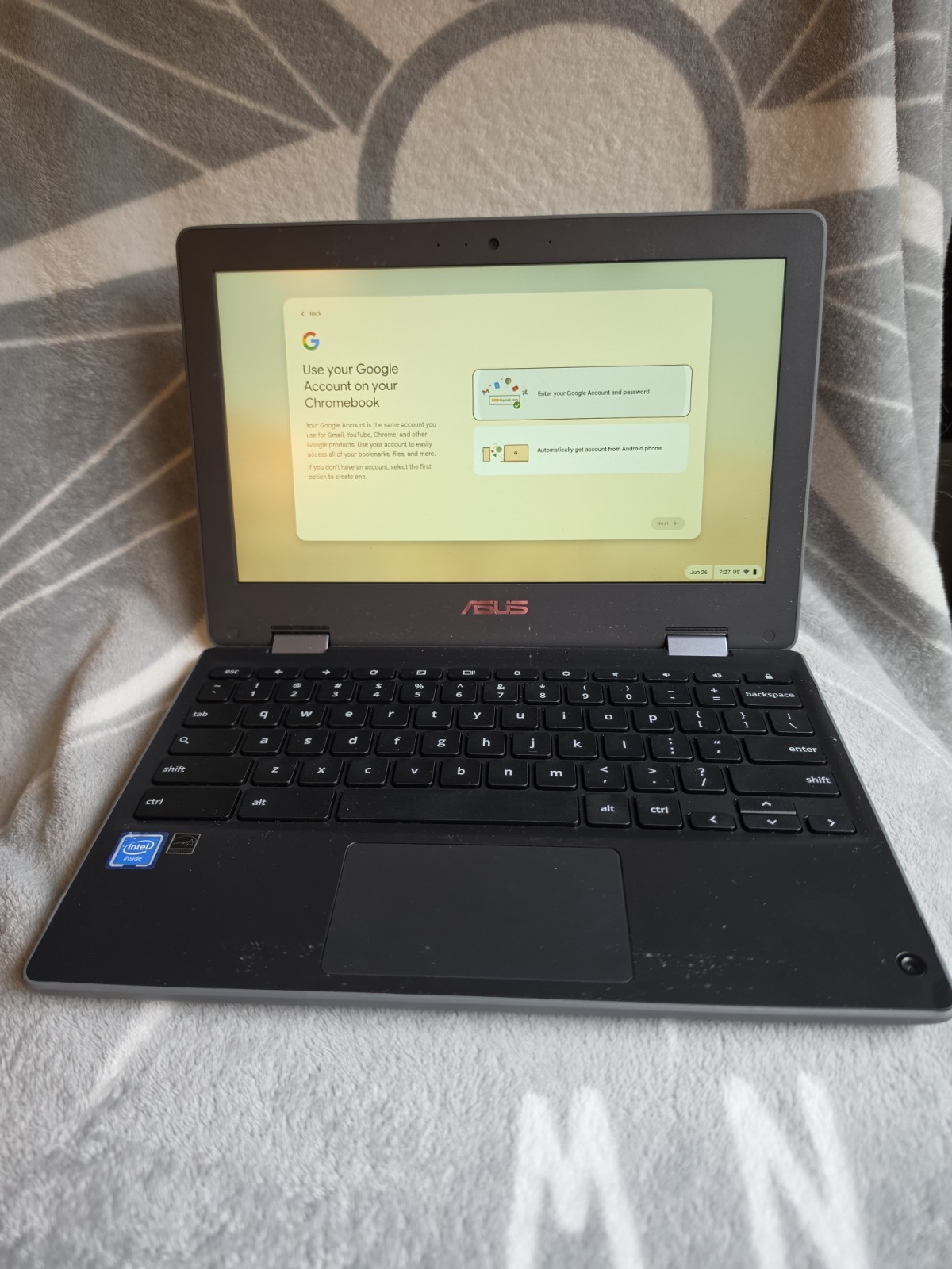 ASUS Chromebook 11.6″ Notebook Touchscreen Computer Tablet C214M Google OS