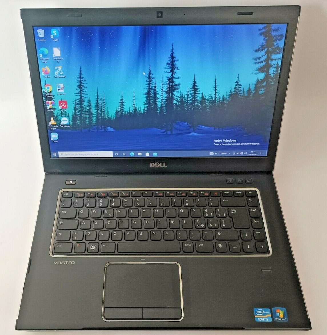 Dell 3550 Notebook PC i3 2330 4gb ram 240gb SSD USB3 DVD Windows 10