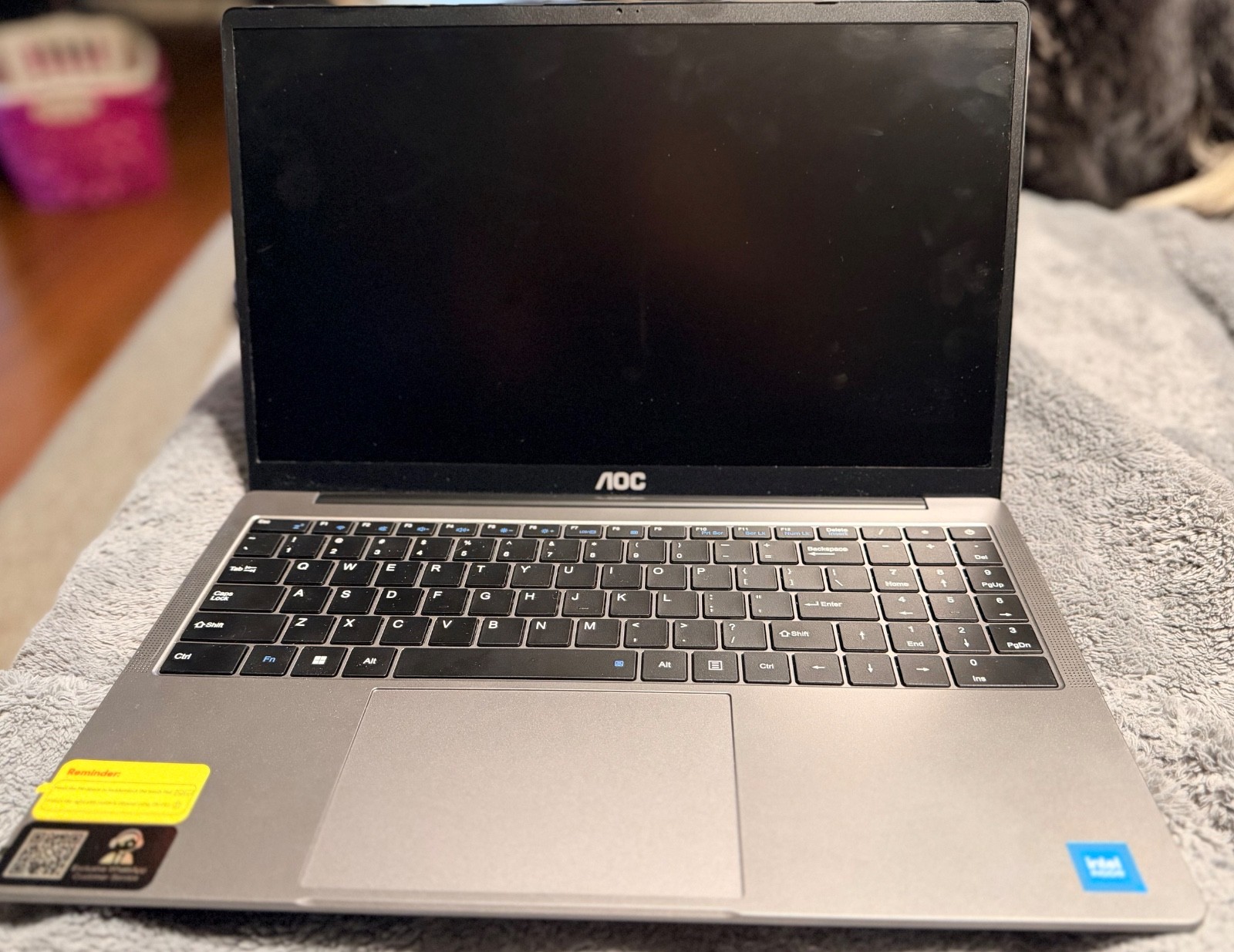 AOC Laptop, Ιntel N150 Processor (Up to 3.6GHz), 16GB RAM 512GB NVMe SSD, 15.6″
