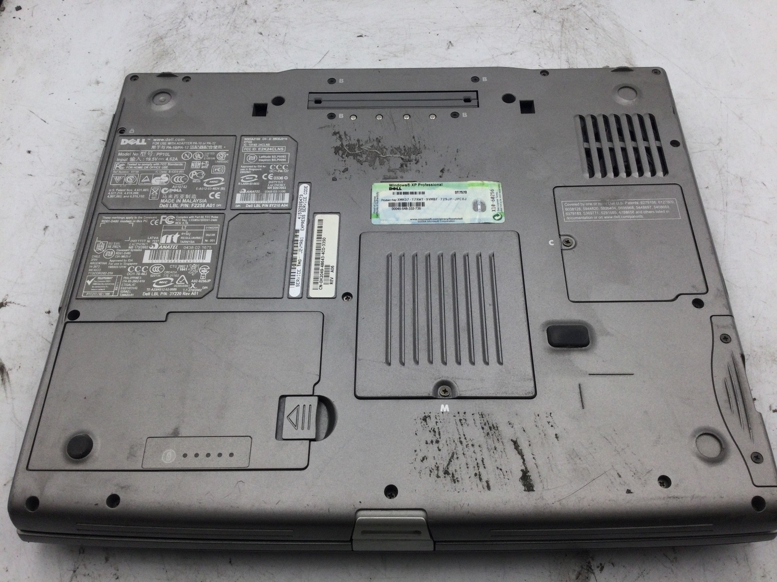 DELL LATITUDE D505 – FOR PARTS – INTEL CELERON M – 1GB RAM – 14″ – READ DESC -BB