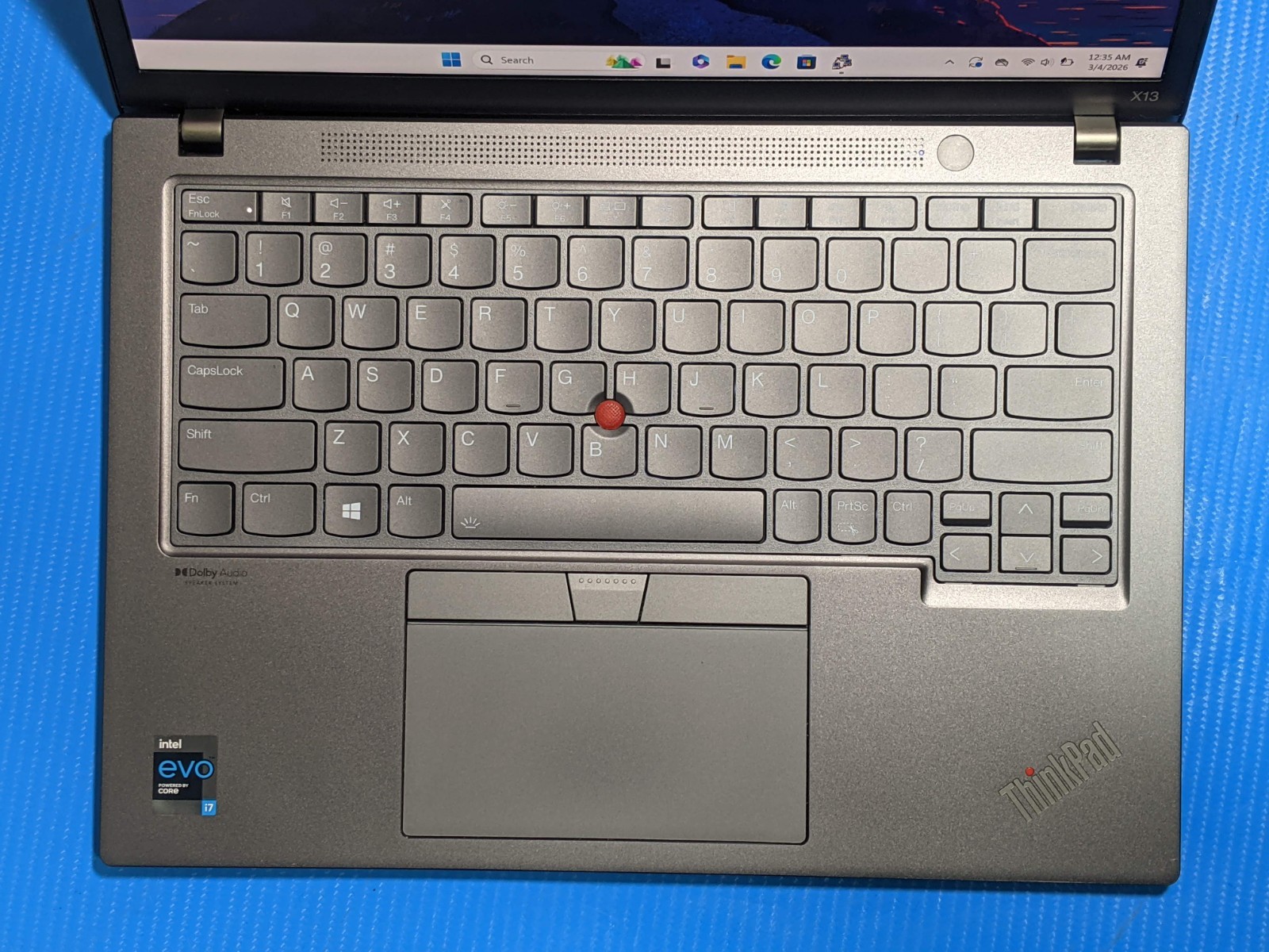 Lenovo ThinkPad X13 Gen 2i 13.3″WUXGA TOUCH i7-1165G7 2.8GHz 16GB 512GB SSD +PA