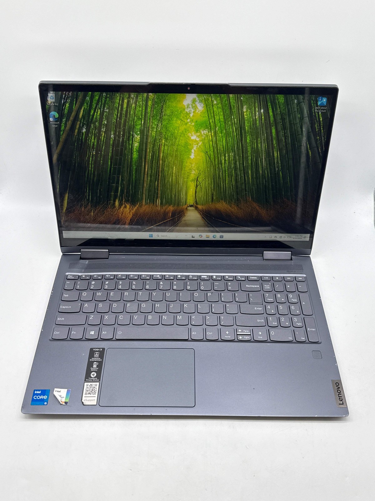 Lenovo Yoga 7 15itl5 i5-1135G7 8GB RAM 256GB SSD – For Parts Read