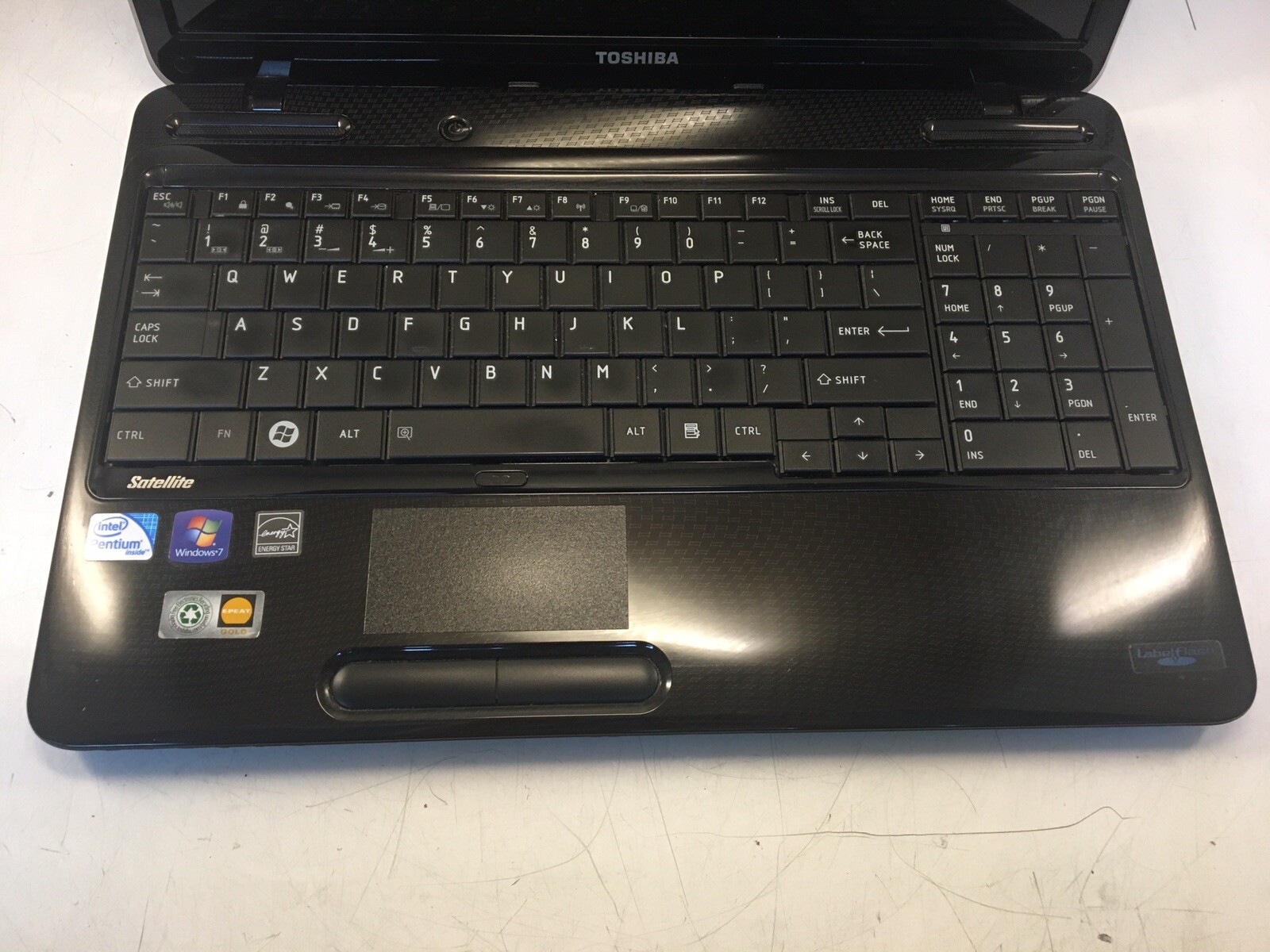 Toshiba Satellite L655-S5096 | Intel Pentium P6100 2.00GHz | 3GB RAM | NO HDD/OS