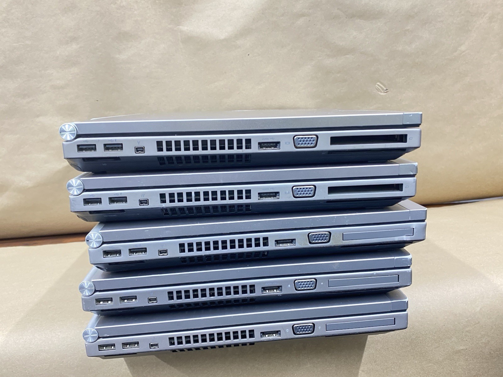 Lot of (5) HP 8570P – 15.5″ HD – i5-3230M – No RAM – NO HDD – NO OS – READ