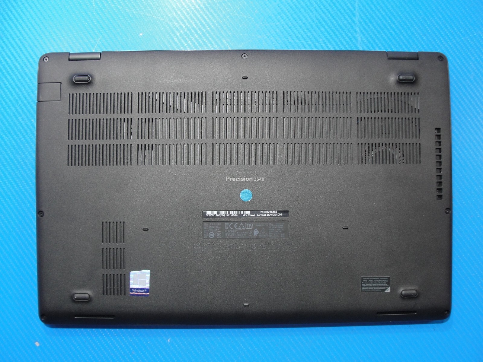 Dell Precision 15 3540 15.6” i7-8th Gen 1.8GHz 16GB 512GB SSD Original Charger