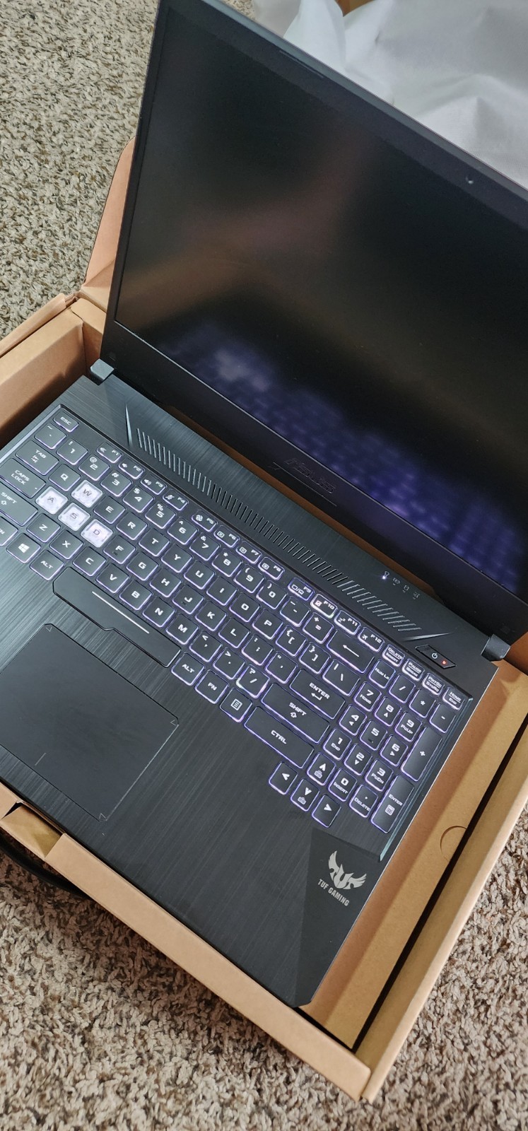ASUS TUF FX505DT-AH51 15.6″ 8GB RAM 256GB SSD Gaming Laptop