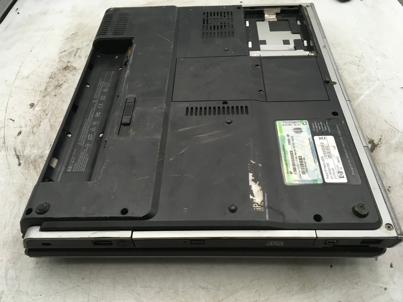 HP PAVILION ZE2000 – BOOTS TO BIOS – AMD TURION 64 – 512MB RAM – READ DESC – BB