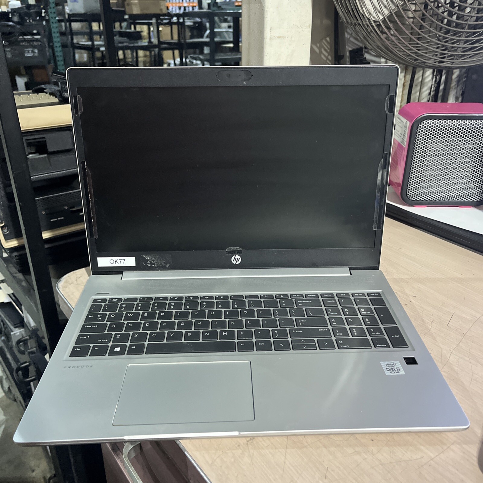 HP PROBOOK 450 G7 INTEL CORE I3-1011U 2.10GHZ 4GB RAM NO HD :