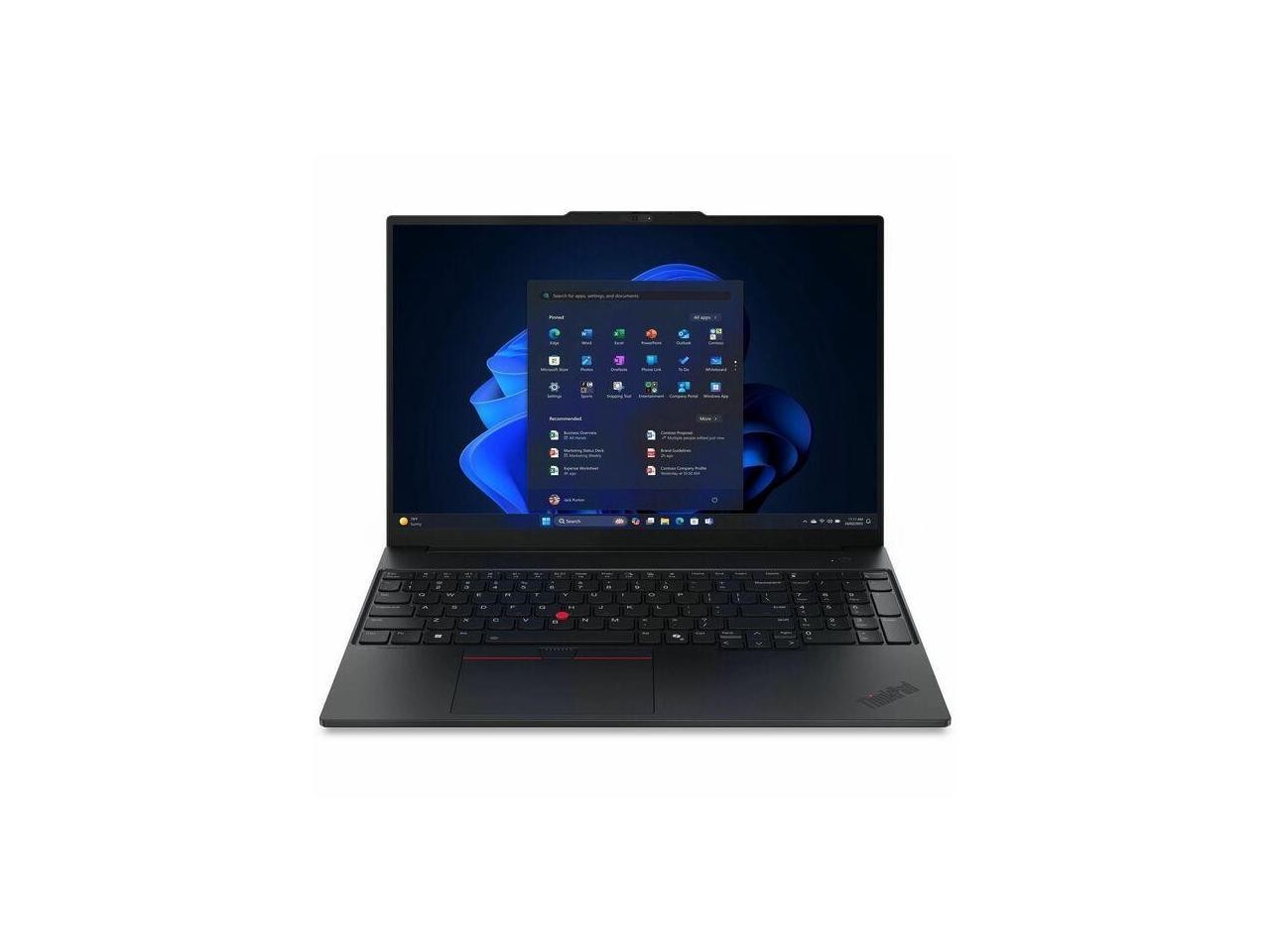 Lenovo ThinkPad E16 Gen 3 21SR0034US 16″ Touchscreen Notebook – WUXGA – 60 Hz –