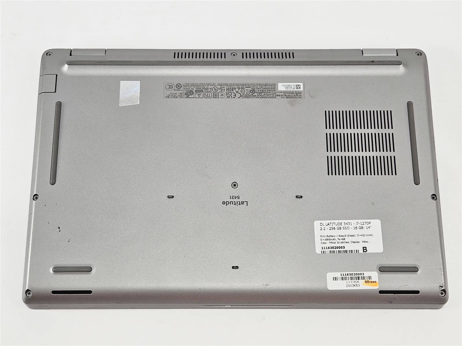 Dell Latitude 5431 Intel Iris Xe Graphics 14″ Intel Core i7-1270P 16GB 256GB SSD