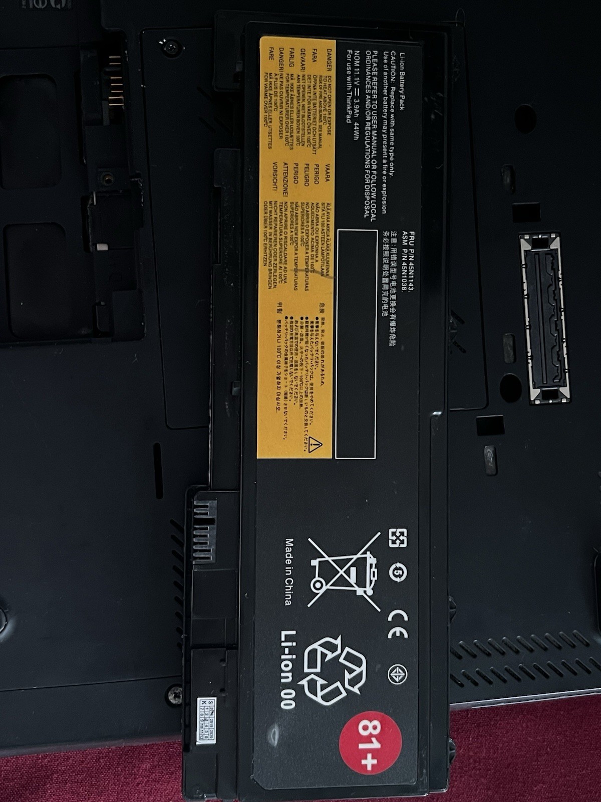 Lenovo ThinkPad T430s Laptop – For Parts or Repair – Untested/Non-Functional