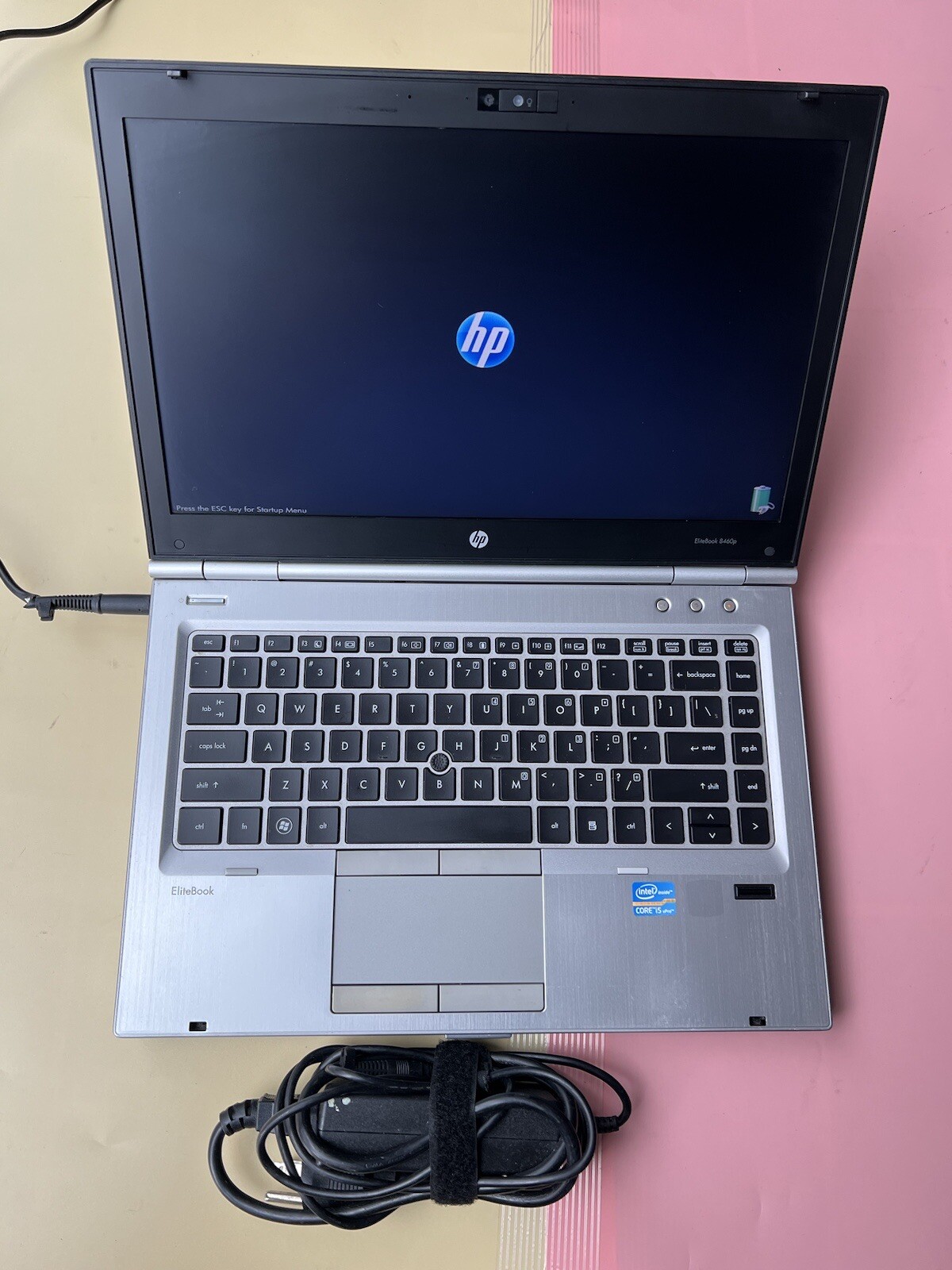 HP Elitebook 8460p 14” Core i5-2540M 2.6GHz 6GB RAM 500GB HDD WEBCAM BLUETOOTH