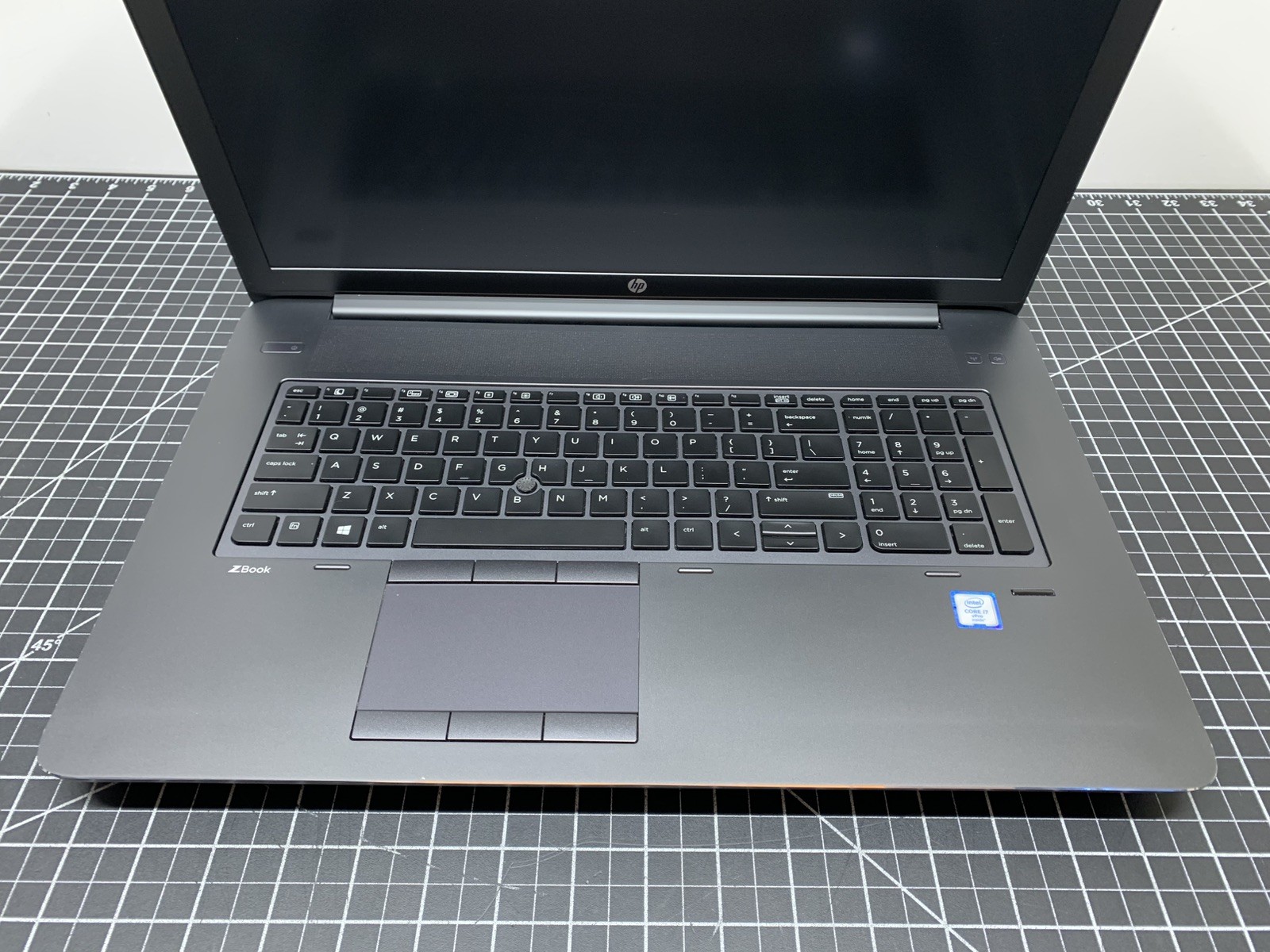 HP ZBook 17 G3 Intel i7 6th Gen | 32GB RAM, NO SSD, NO BATTERY | Dead | #P244
