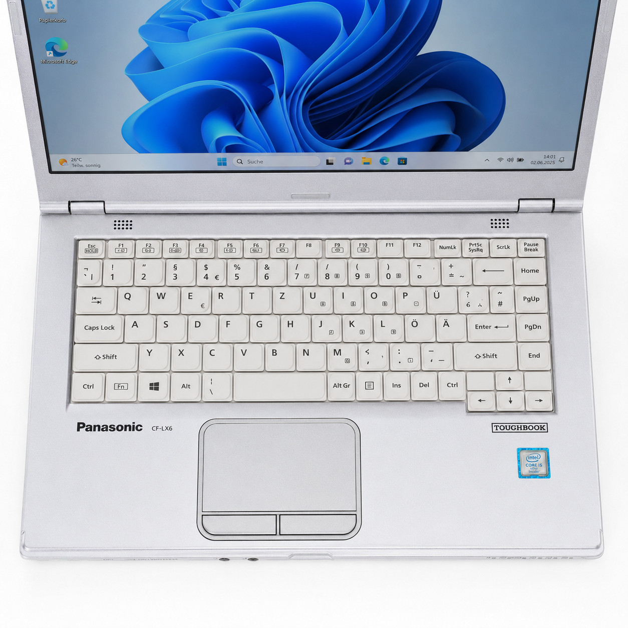 Panasonic CF-LX6 MK3 IntelCore i5-7th gen 256GB SSD 8GB RAM Windows 11Pro Webcam