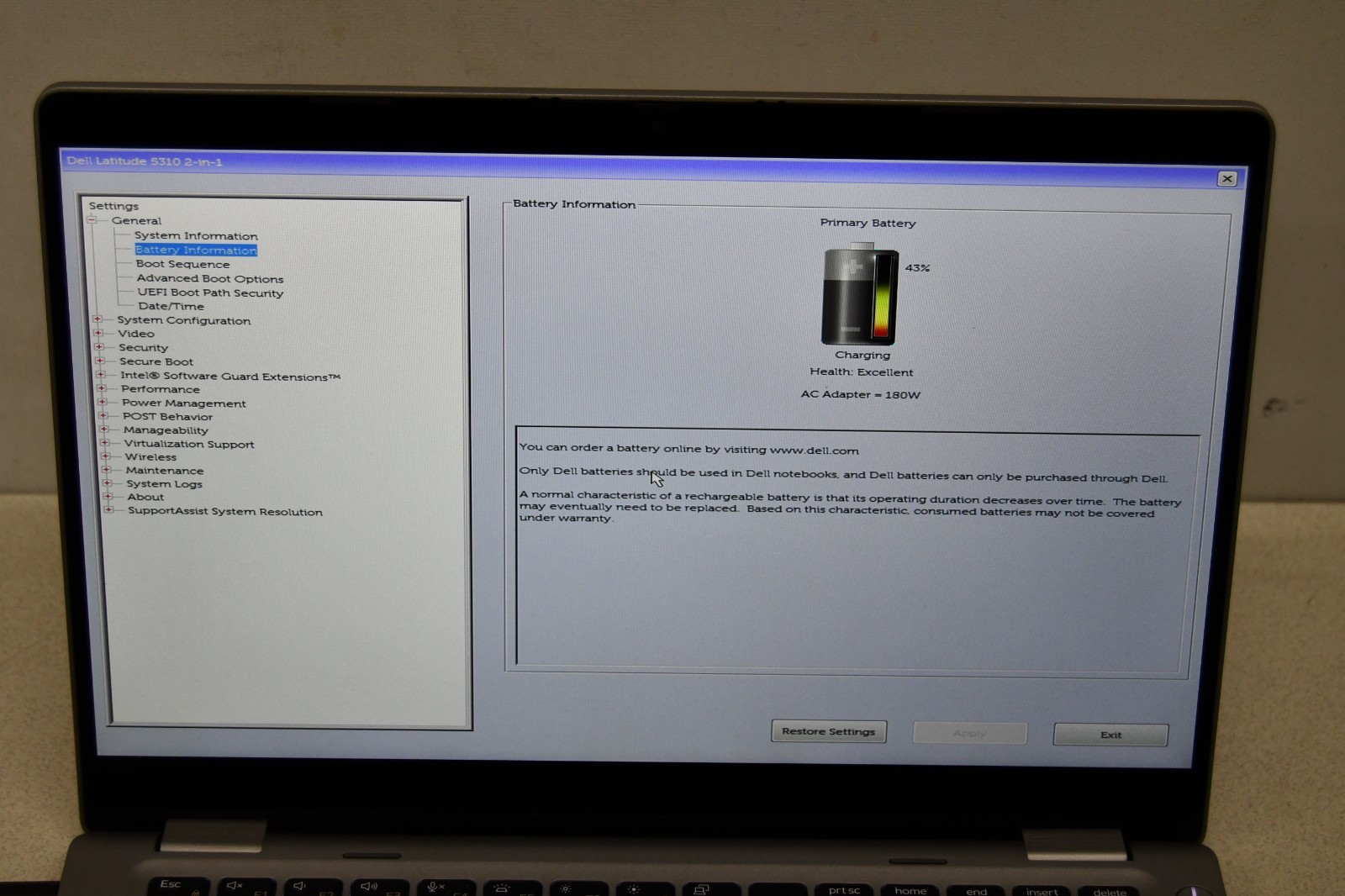 ^ Dell Latitude 5310 2 IN 1 13.3″ Laptop i5-10310U @ 1.70GHz 16GB Ram No #X6501