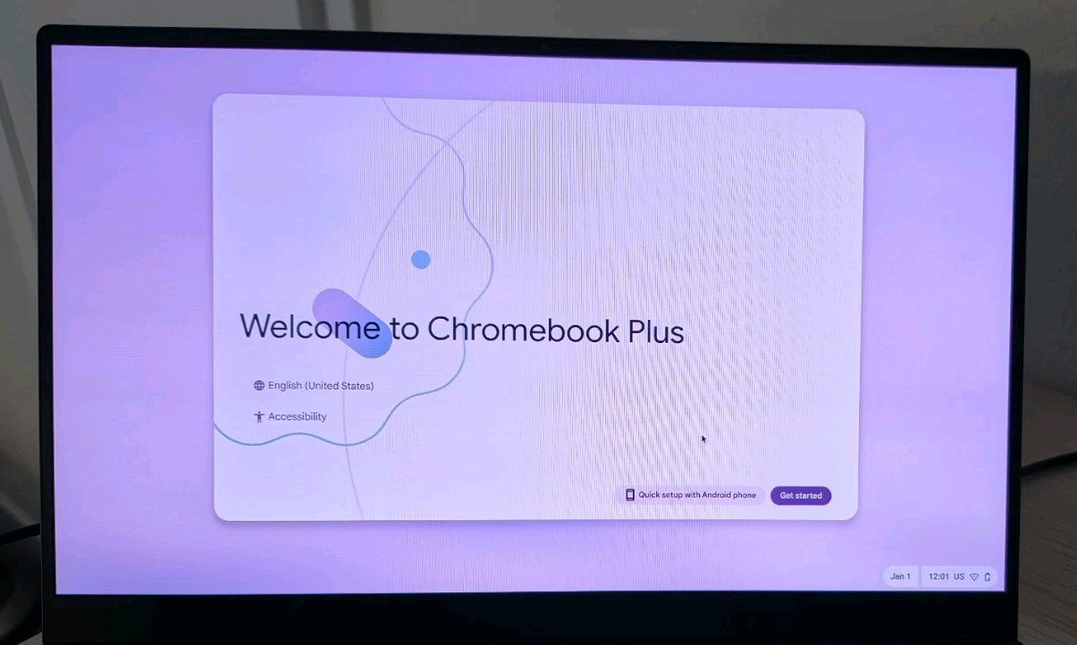 Samsung Galaxy Chromebook Plus 15.6″ (256GB, Intel Core 3, 8GB) – Neptune Blue