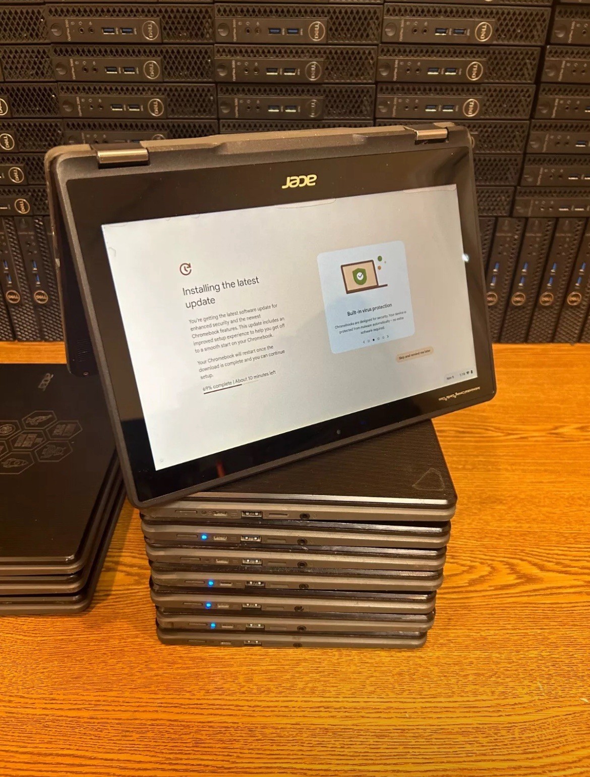 touchscreen Acer Chromebook Spin 11 R751T N3350 1.1Ghz 4GB 32GB SSD (SEE PHOTOS