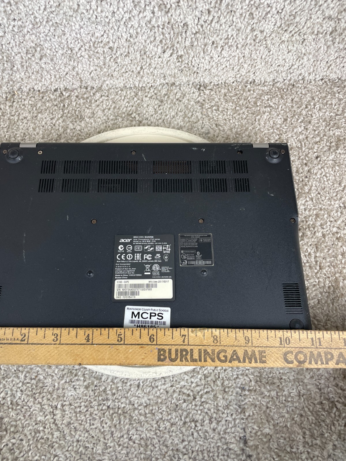Acer Chromebook C740 11.6″ Intel Celeron Parts Only