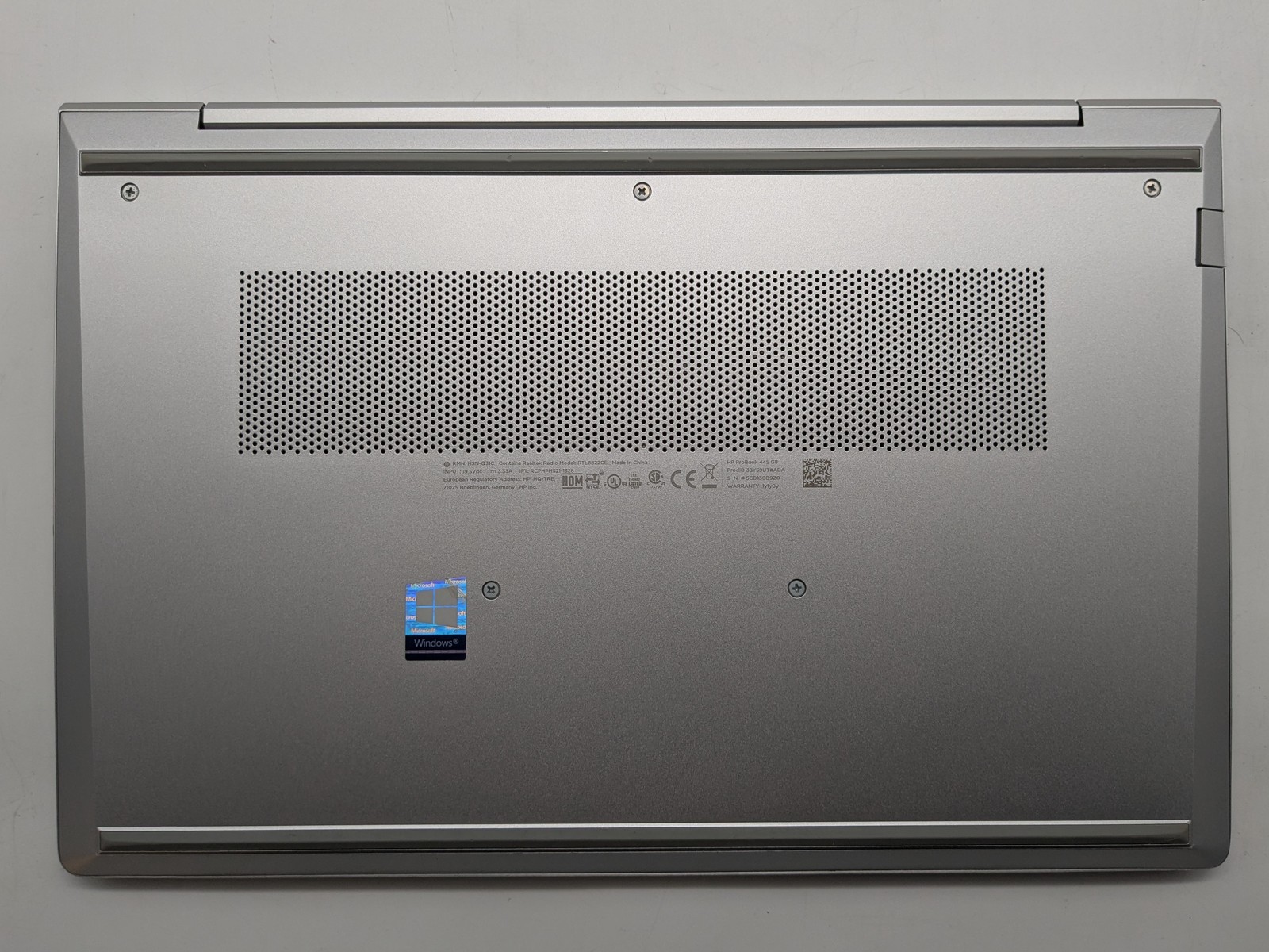HP ProBook 445 G8 14″ FHD RYZEN 7 5800U 512GB SSD 16GB W11P Webcam Backlit