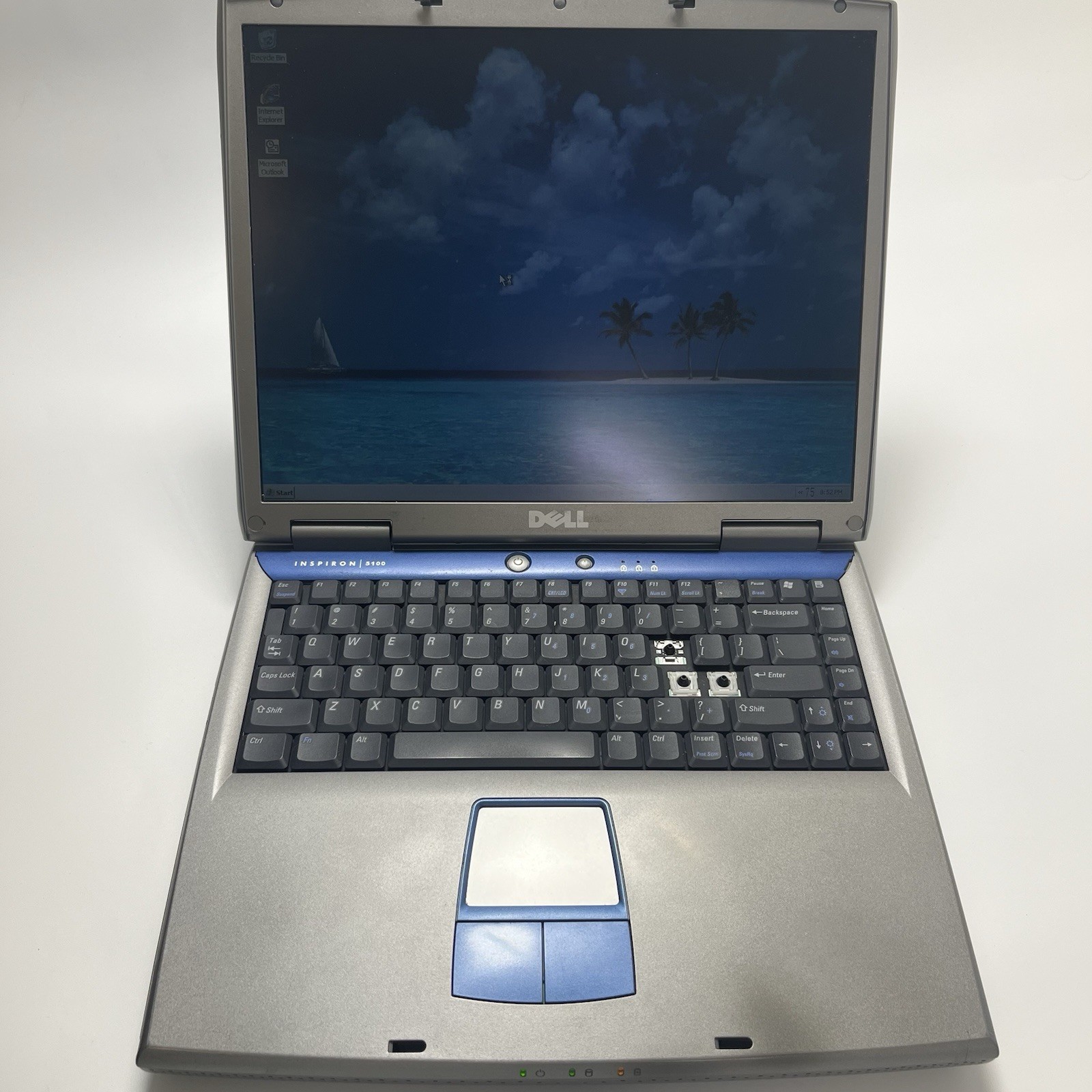 2002 Dell Inspiron 5100 14.1″ Laptop Pentium 4 2.53GHz 30GB Windows XP