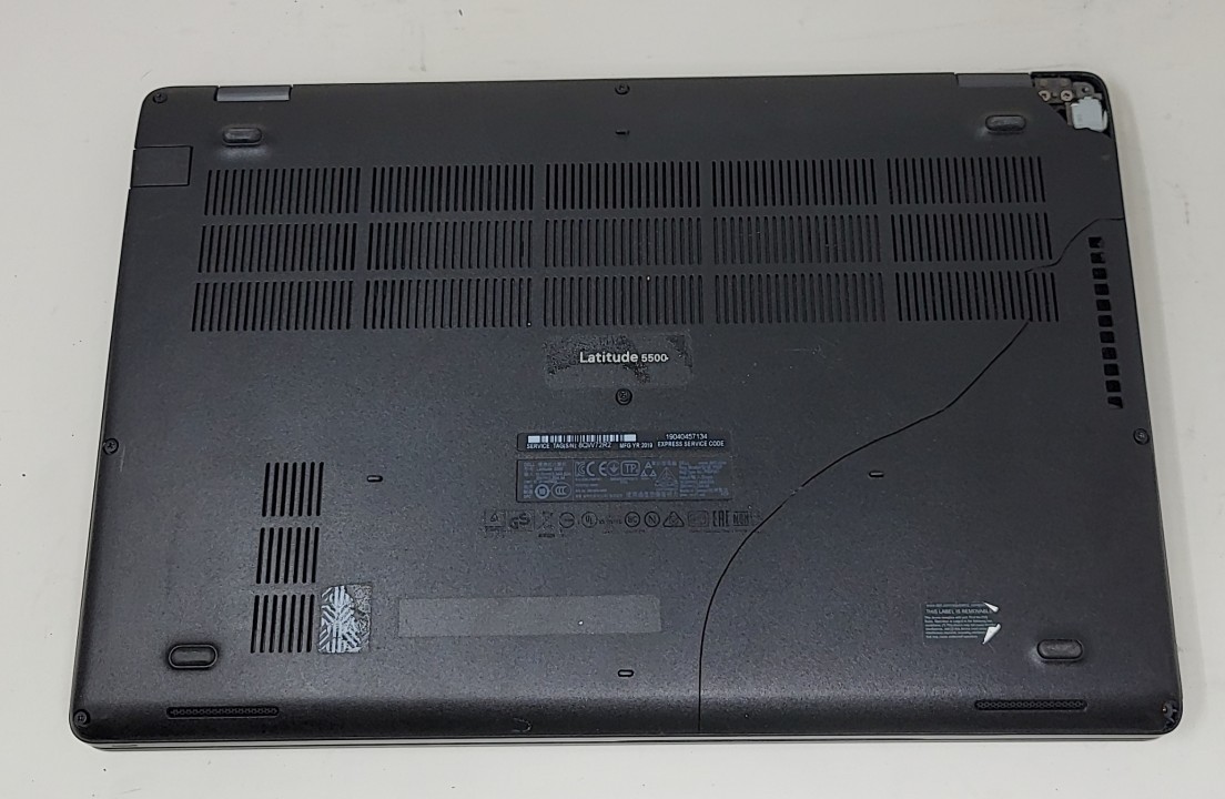DELL latitude 5500 Laptop Intel 8th Gen i5 CPU For Parts or Repair SEE NOTES