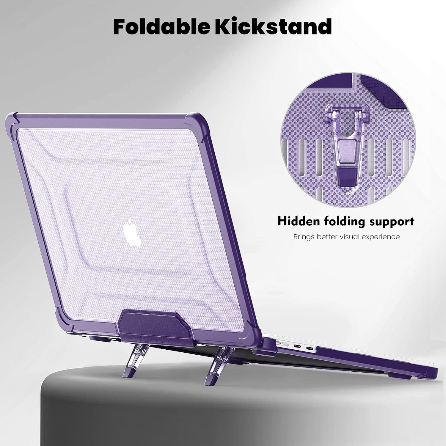 Case for MacBook Air 15 inch 2026 2025 2024 2023, Heavy Duty Rugged Shockproof S