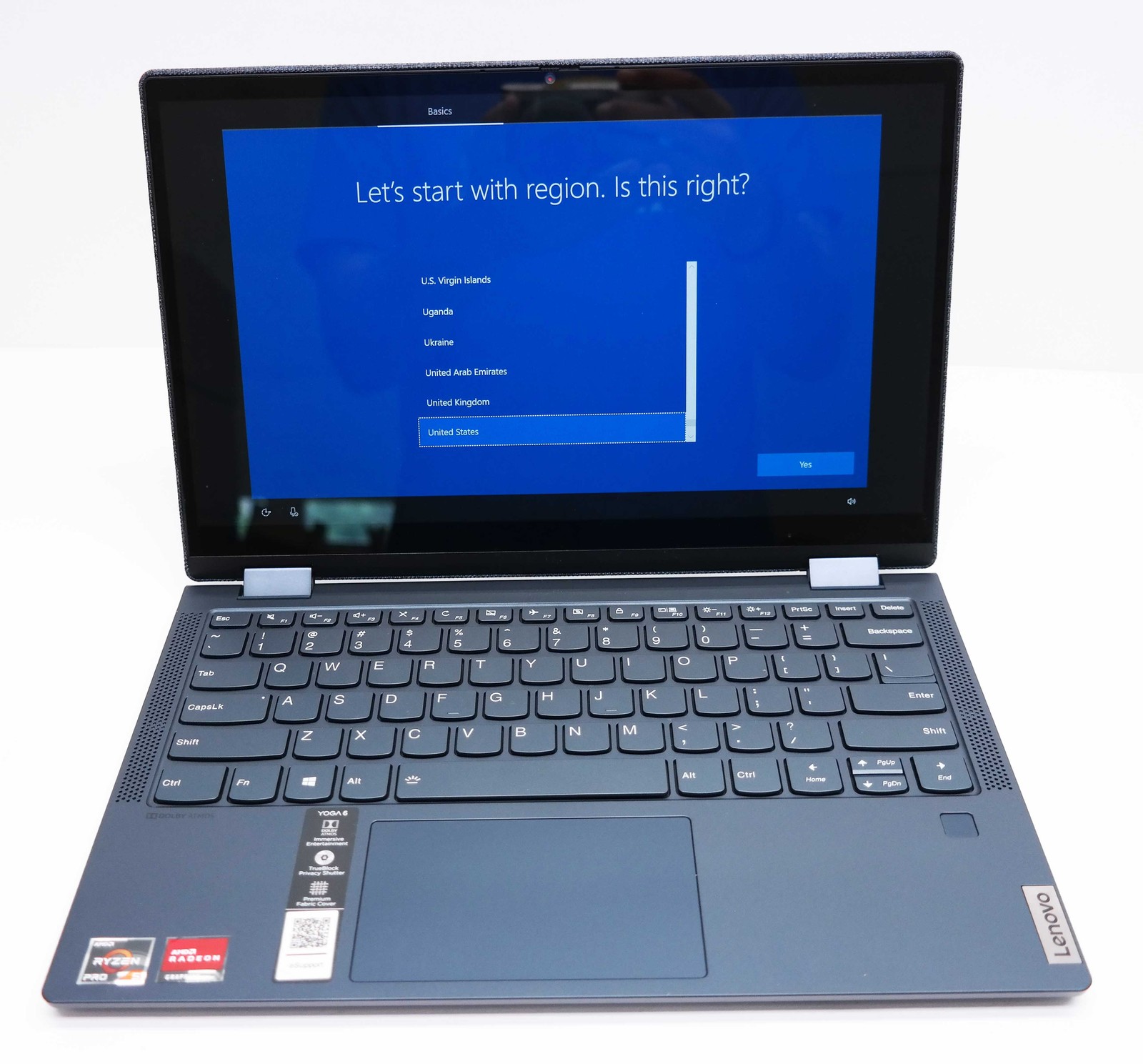 Lenovo Yoga 6 13ARE05 13.3″ AMD Ryzen 5 Pro 4650U 8GB 256GB